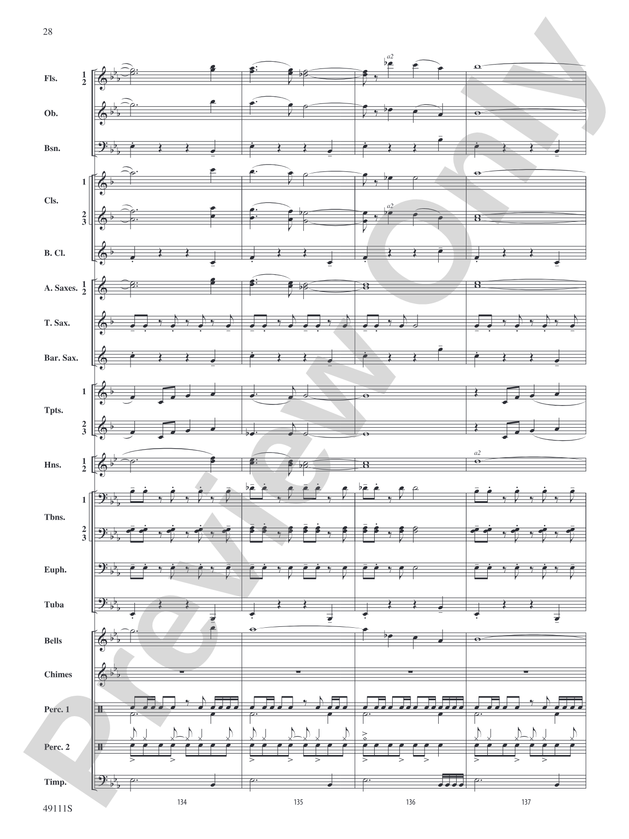 Gift of Hope: Concert Band Conductor Score & Parts