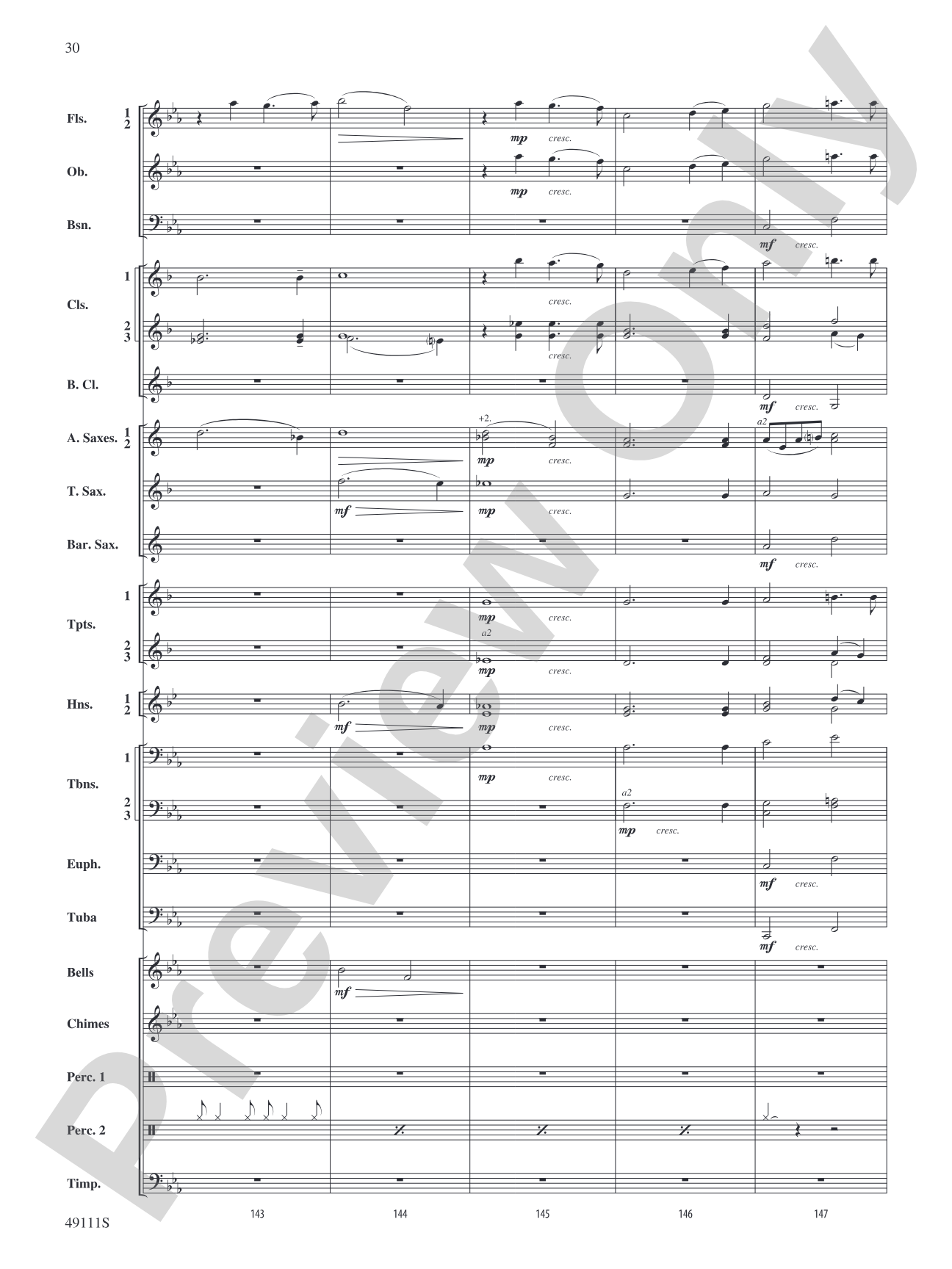Gift of Hope: Concert Band Conductor Score & Parts