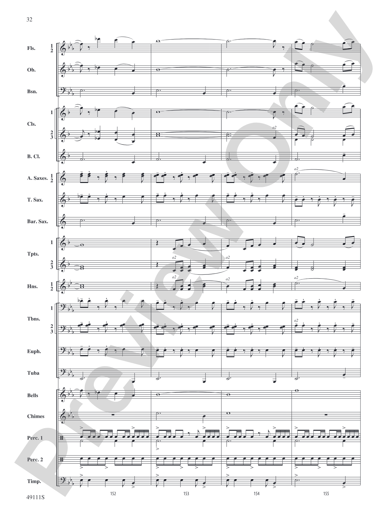 Gift of Hope: Concert Band Conductor Score & Parts