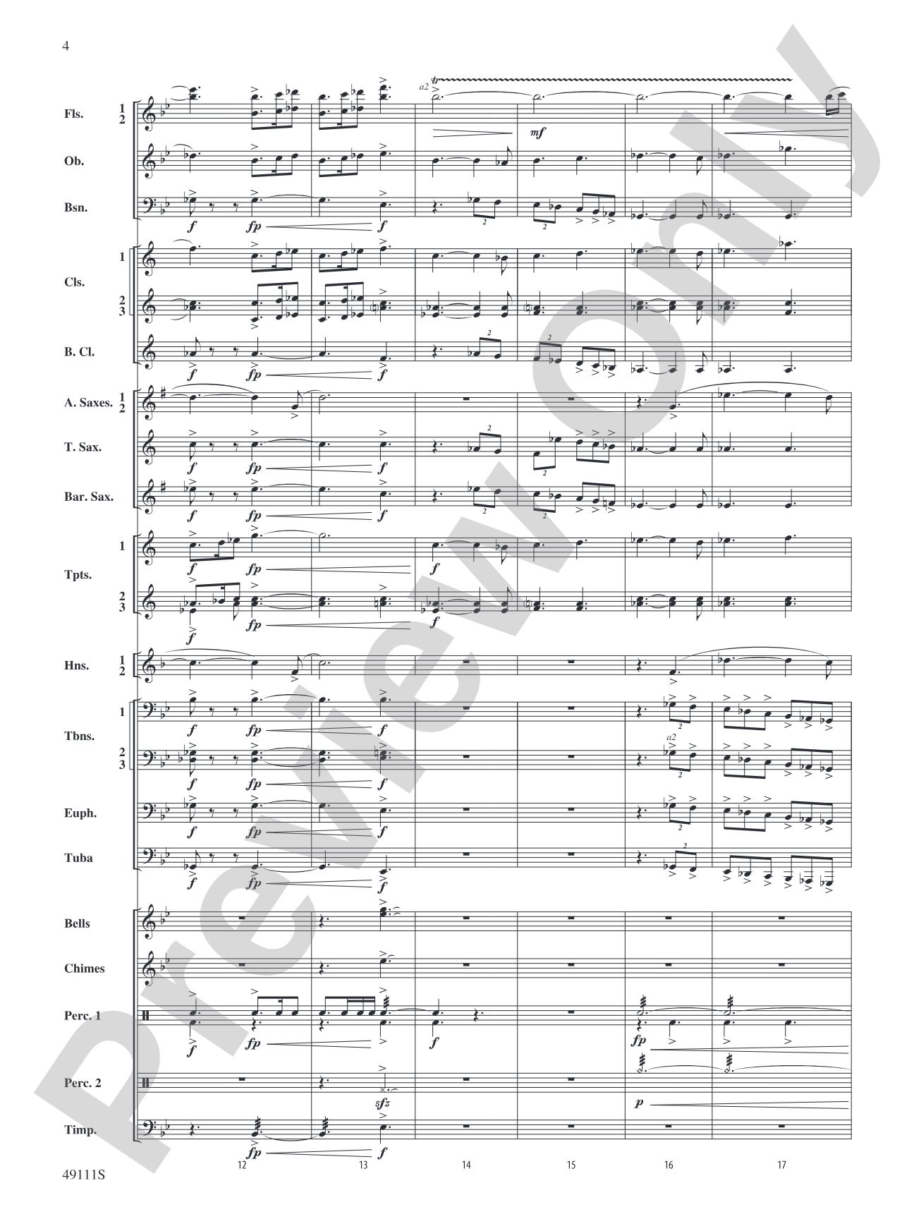 Gift of Hope: Concert Band Conductor Score & Parts
