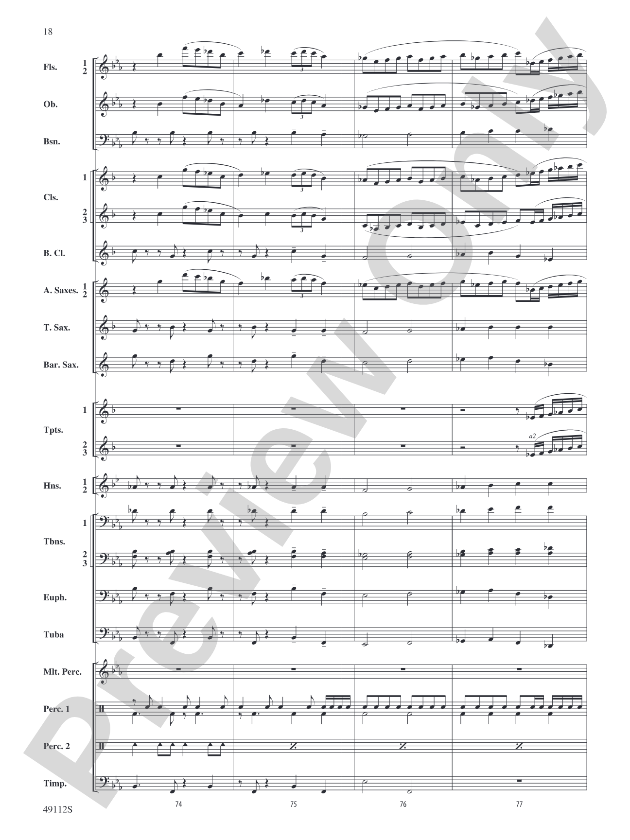 Golden Celebration Overture: Concert Band Conductor Score & Parts