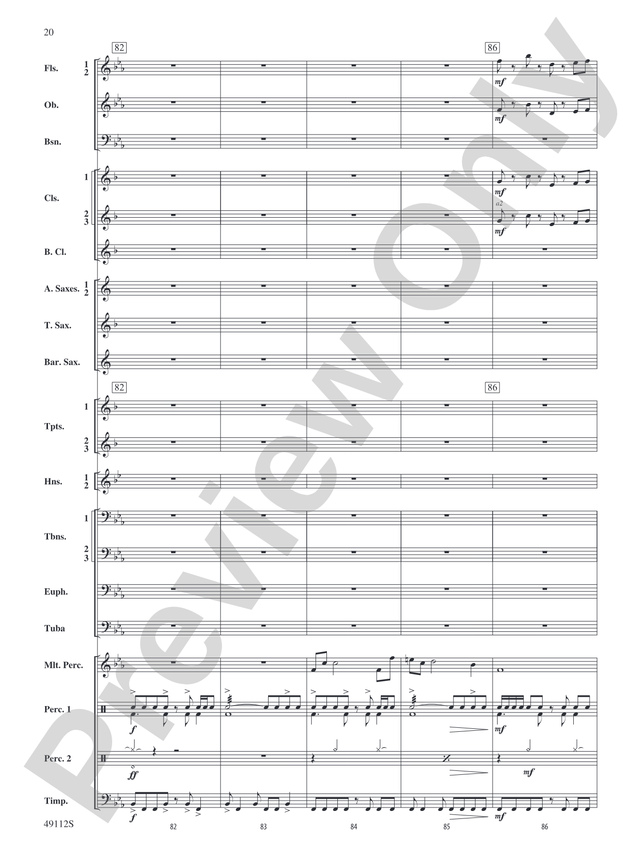 Golden Celebration Overture: Concert Band Conductor Score & Parts