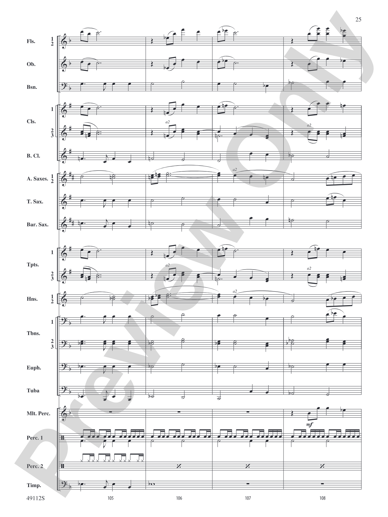 Golden Celebration Overture: Concert Band Conductor Score & Parts