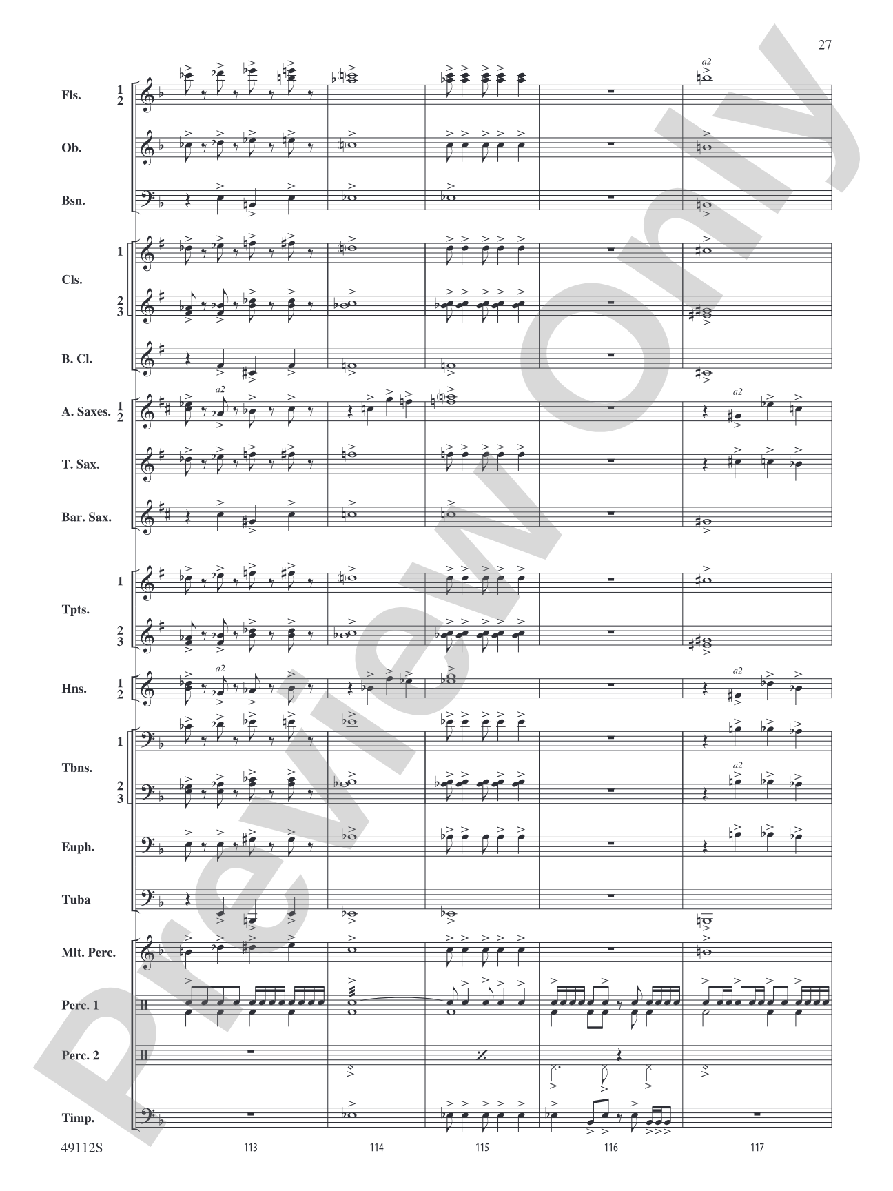 Golden Celebration Overture: Concert Band Conductor Score & Parts