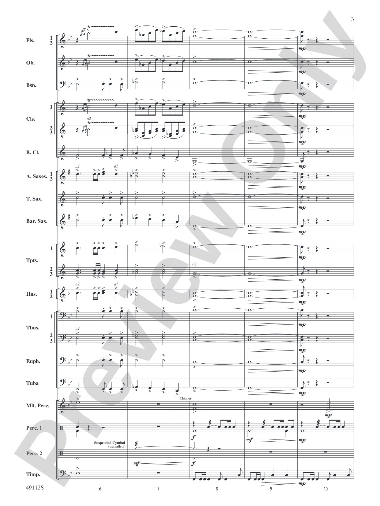 Golden Celebration Overture: Concert Band Conductor Score & Parts