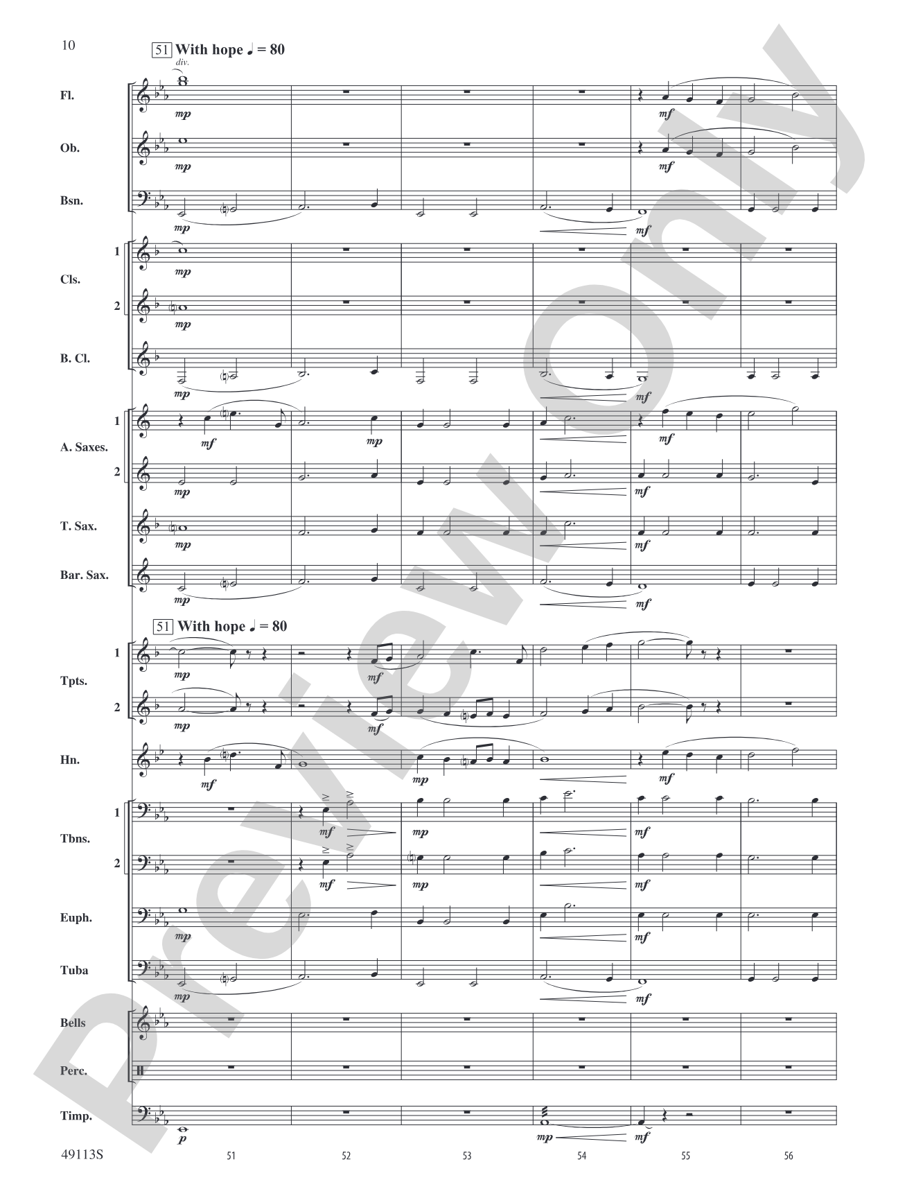 South Shore Soliloquy: Concert Band Conductor Score & Parts