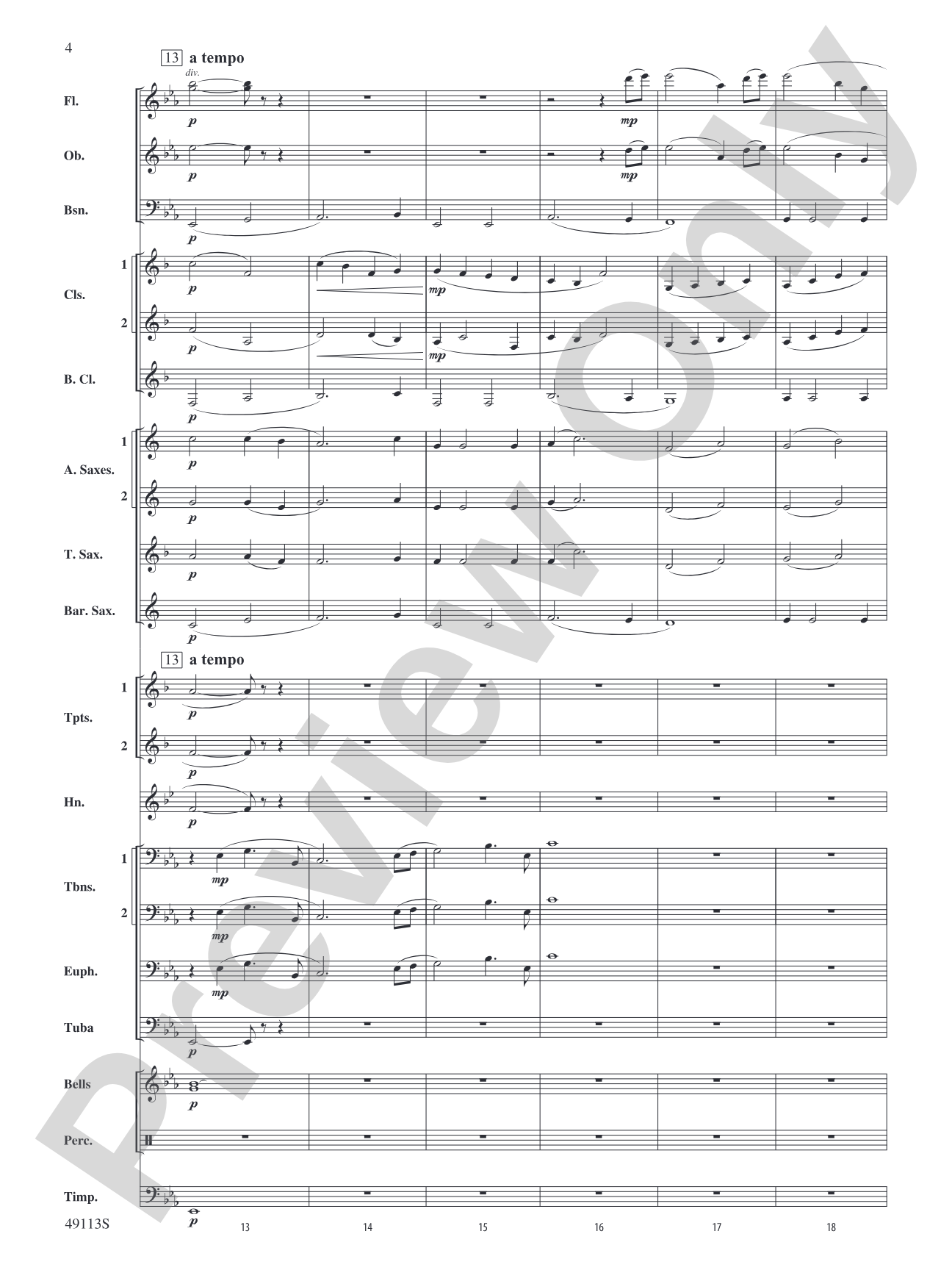 South Shore Soliloquy: Concert Band Conductor Score & Parts