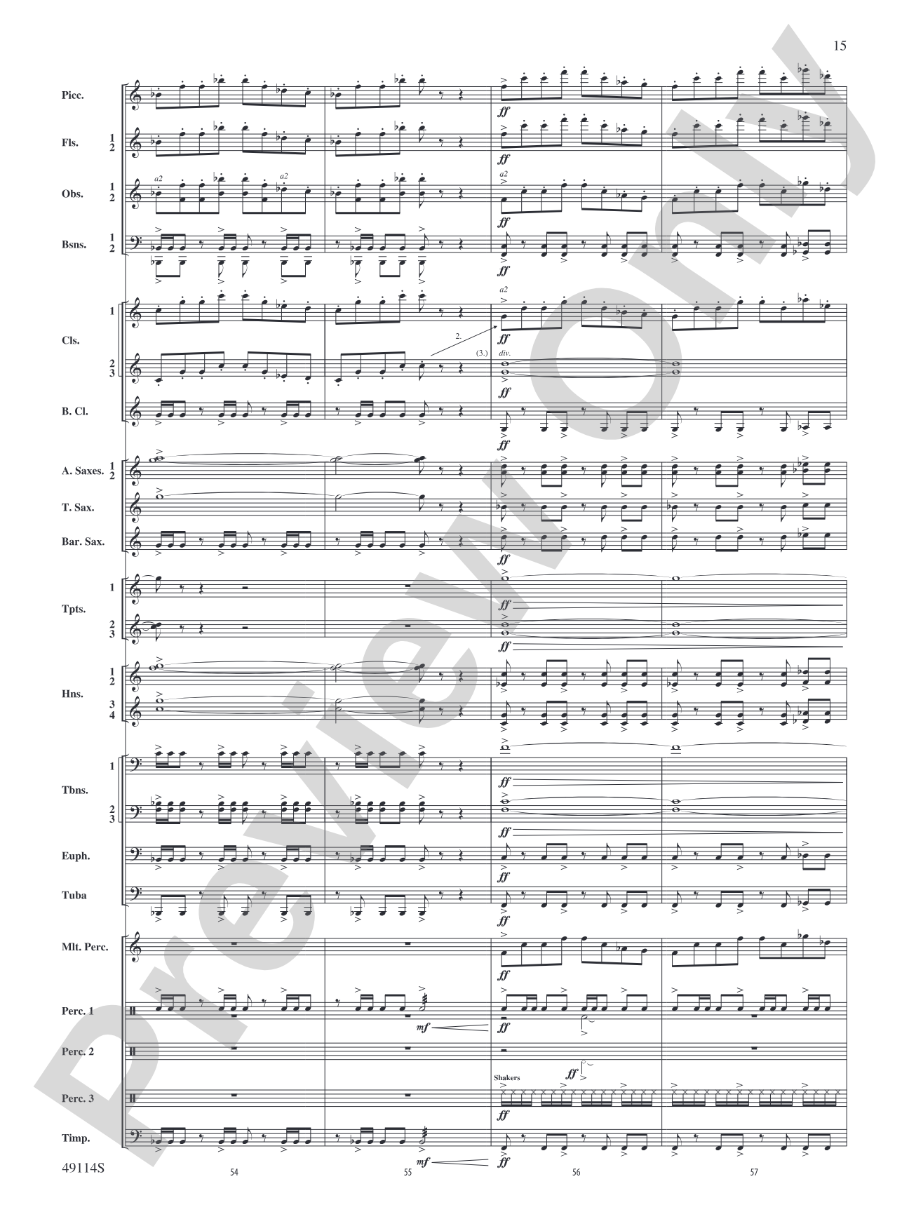 Arabian Sandscapes: Concert Band Conductor Score & Parts