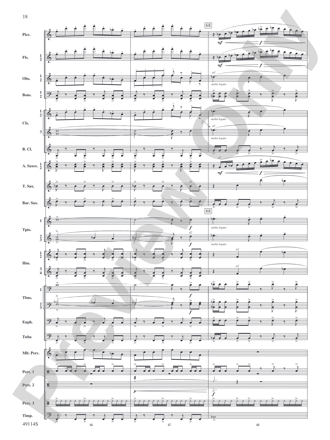 Arabian Sandscapes: Concert Band Conductor Score & Parts