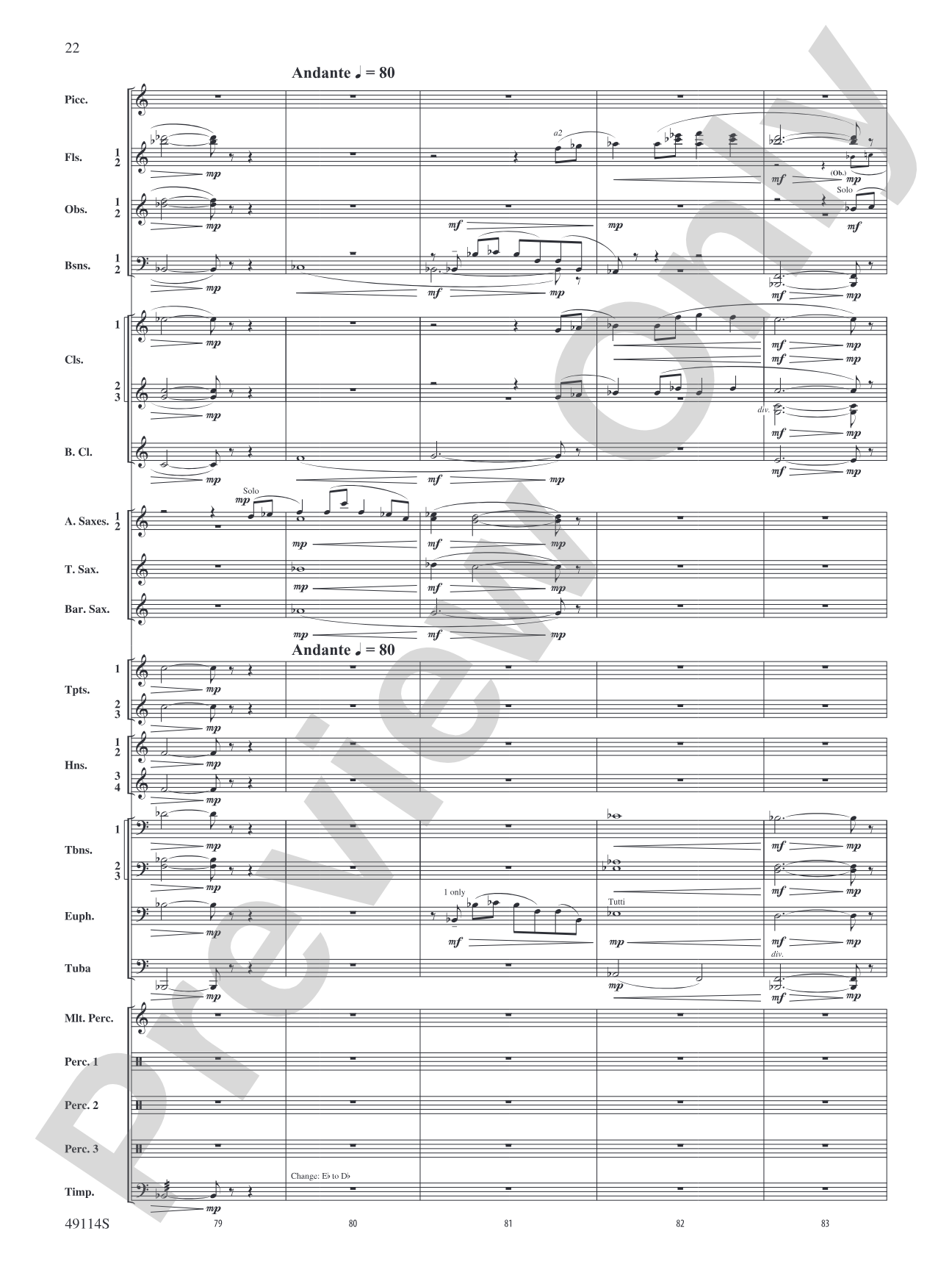 Arabian Sandscapes: Concert Band Conductor Score & Parts