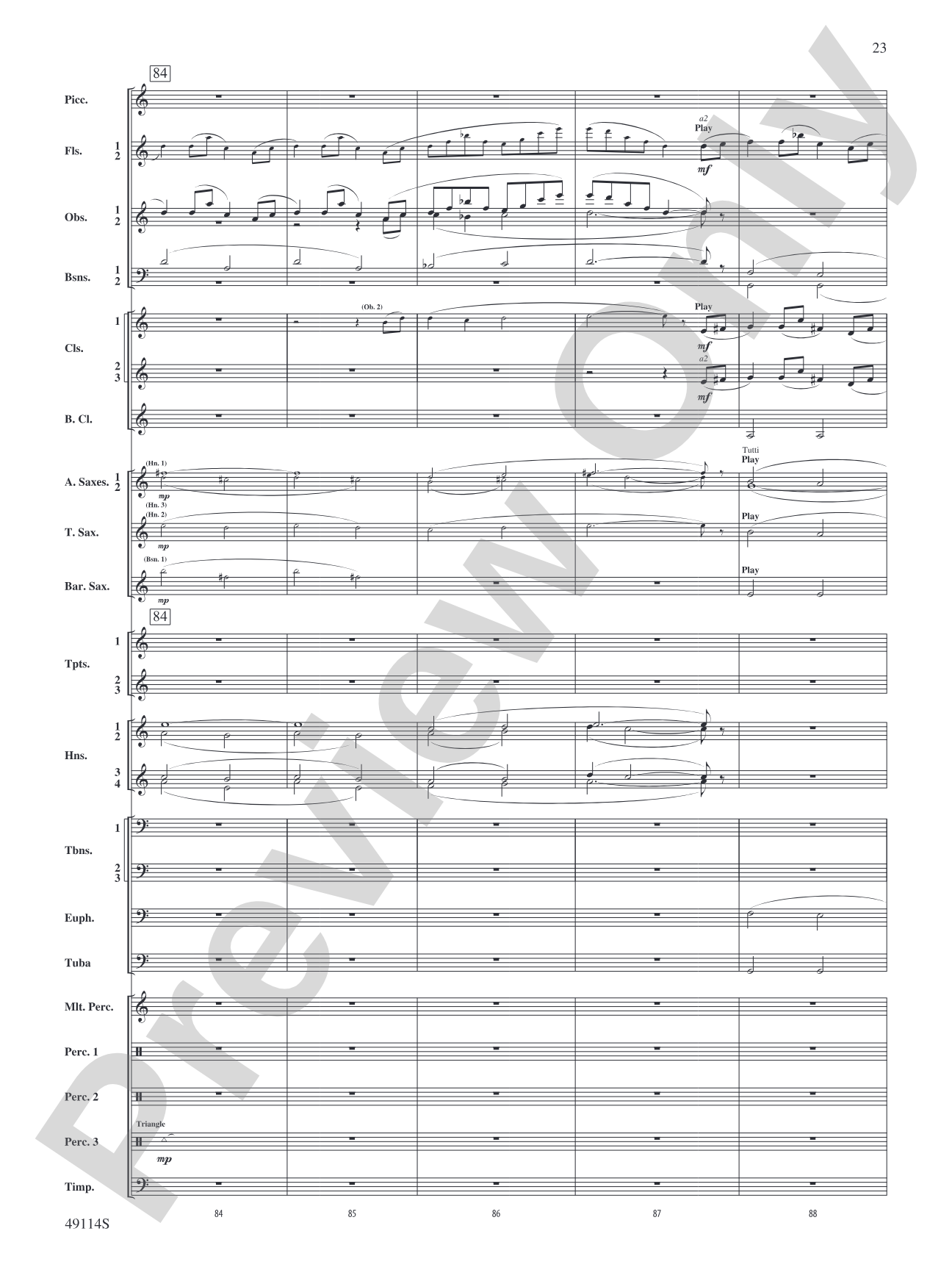 Arabian Sandscapes: Concert Band Conductor Score & Parts