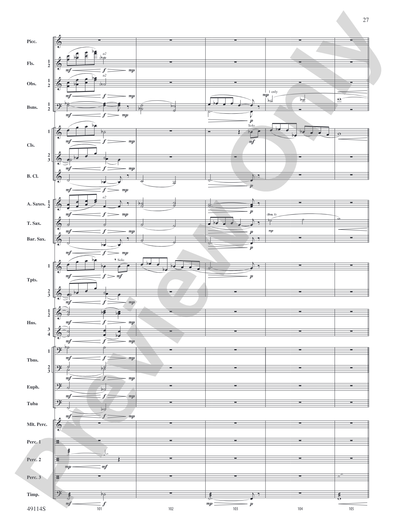 Arabian Sandscapes: Concert Band Conductor Score & Parts