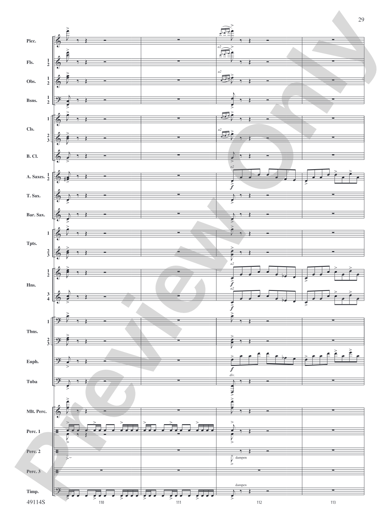 Arabian Sandscapes: Concert Band Conductor Score & Parts