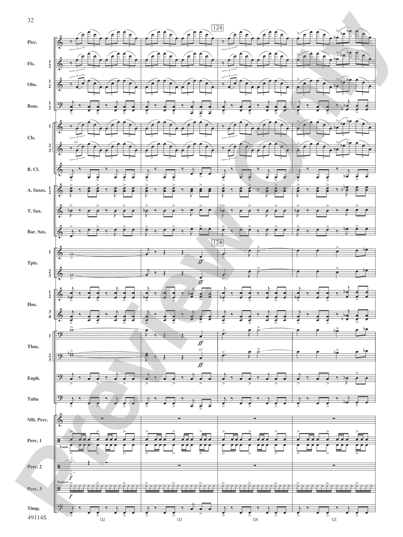 Arabian Sandscapes: Concert Band Conductor Score & Parts