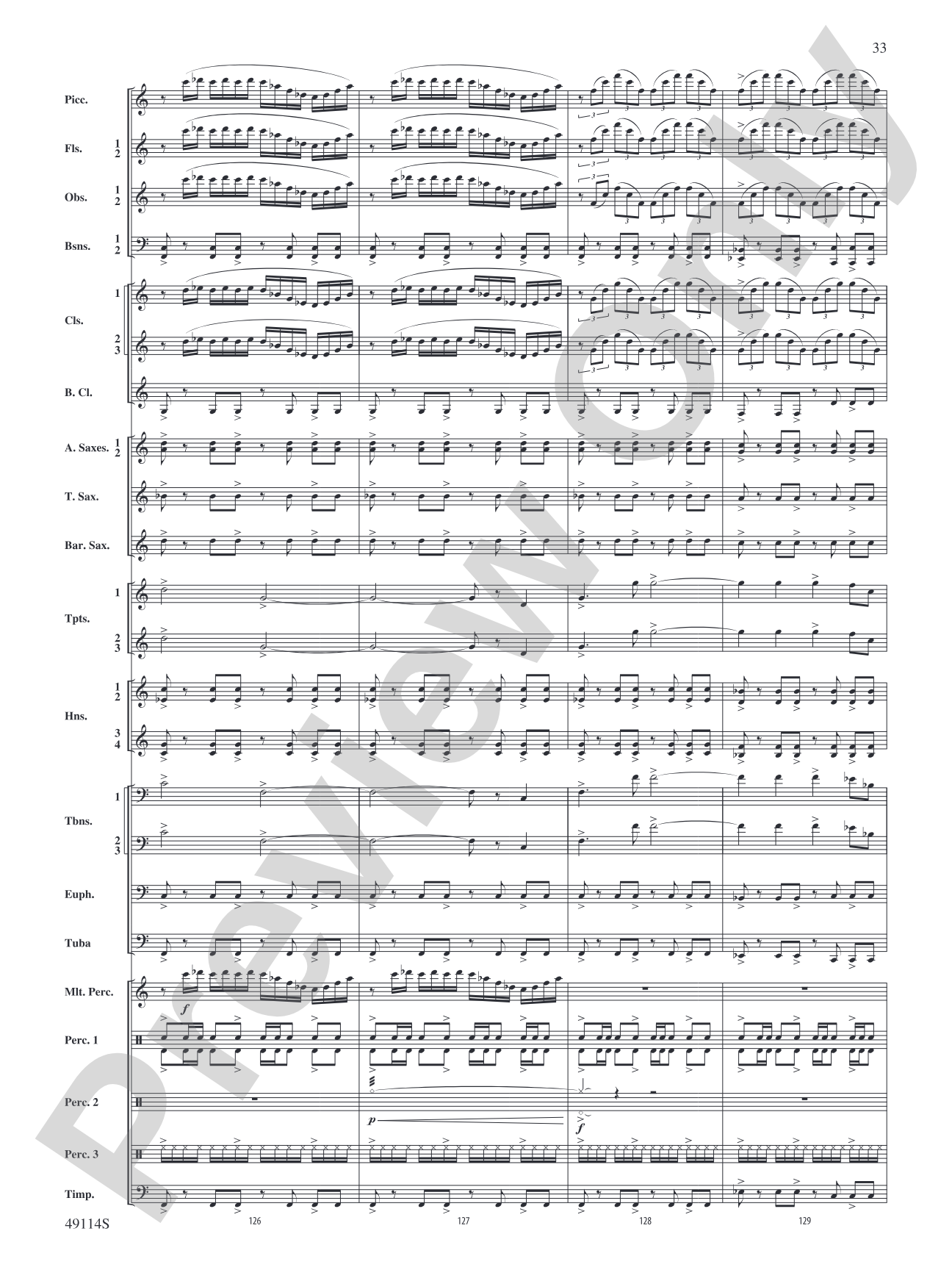 Arabian Sandscapes: Concert Band Conductor Score & Parts