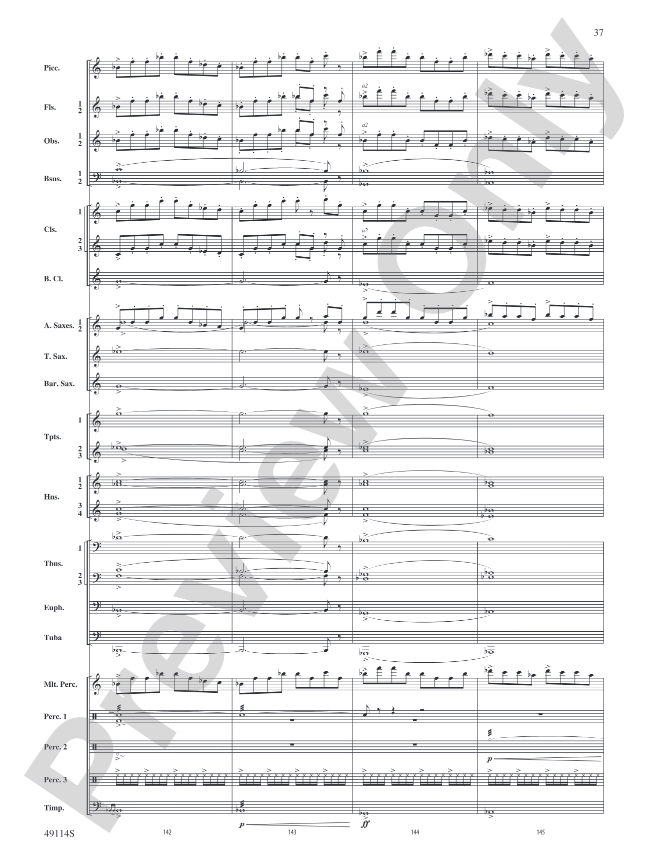 Arabian Sandscapes: Concert Band Conductor Score & Parts