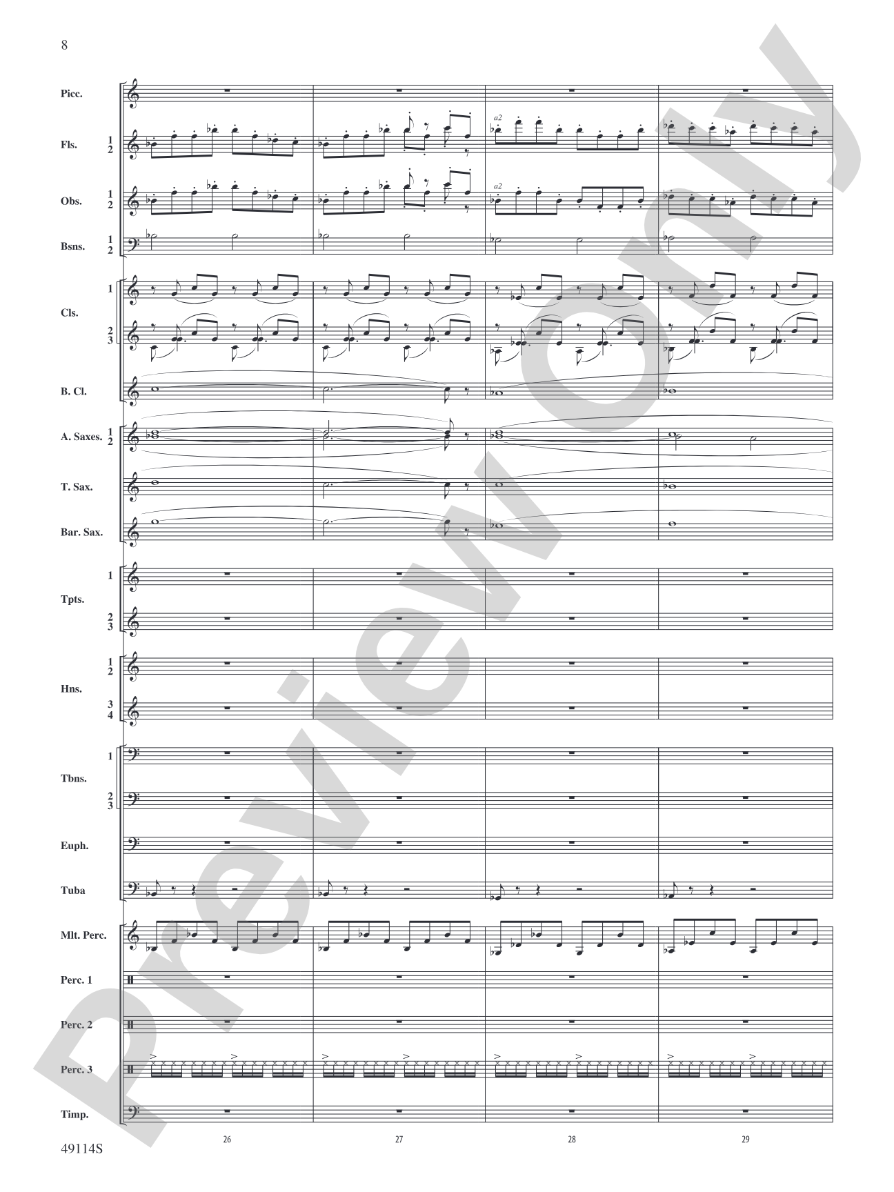 Arabian Sandscapes: Concert Band Conductor Score & Parts