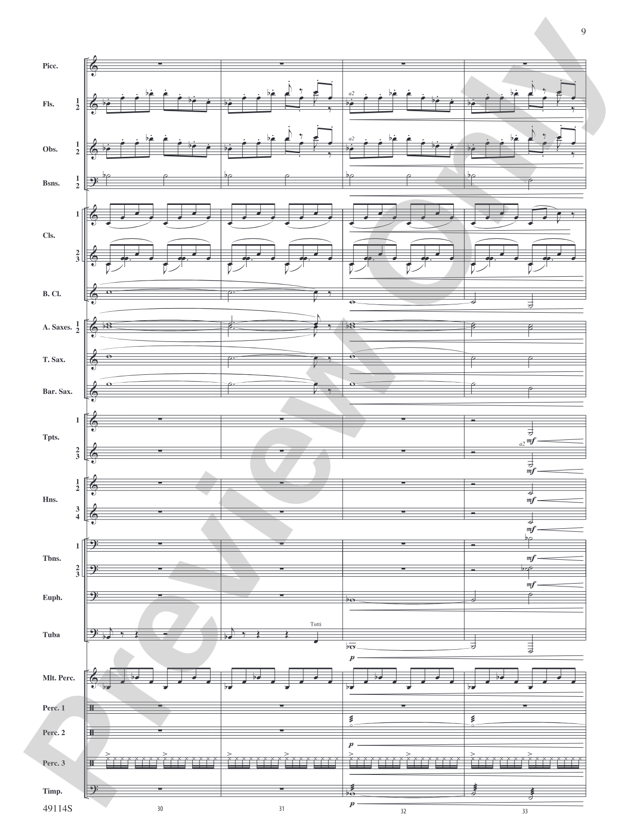 Arabian Sandscapes: Concert Band Conductor Score & Parts