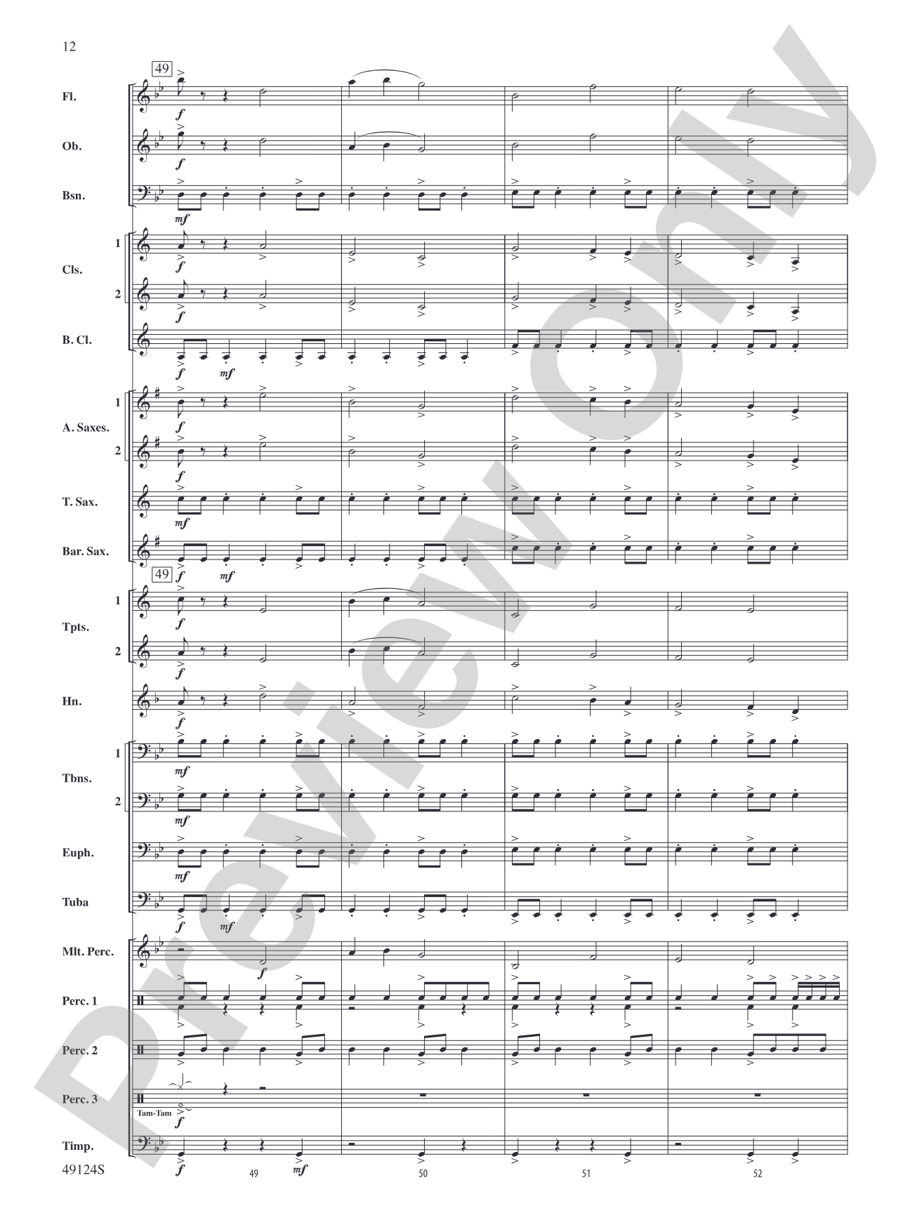 Beyond Reach: Concert Band Conductor Score & Parts