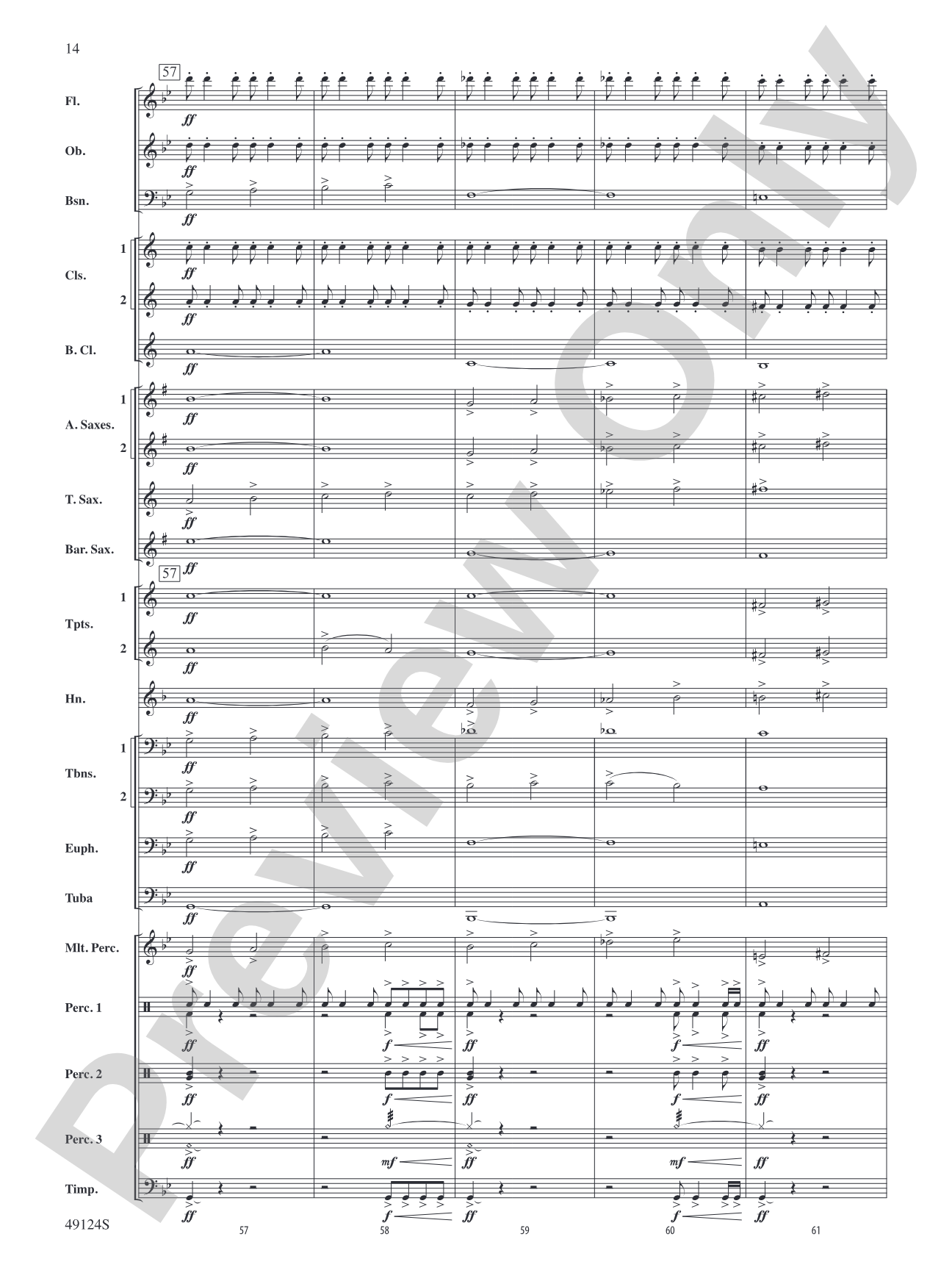 Beyond Reach: Concert Band Conductor Score & Parts