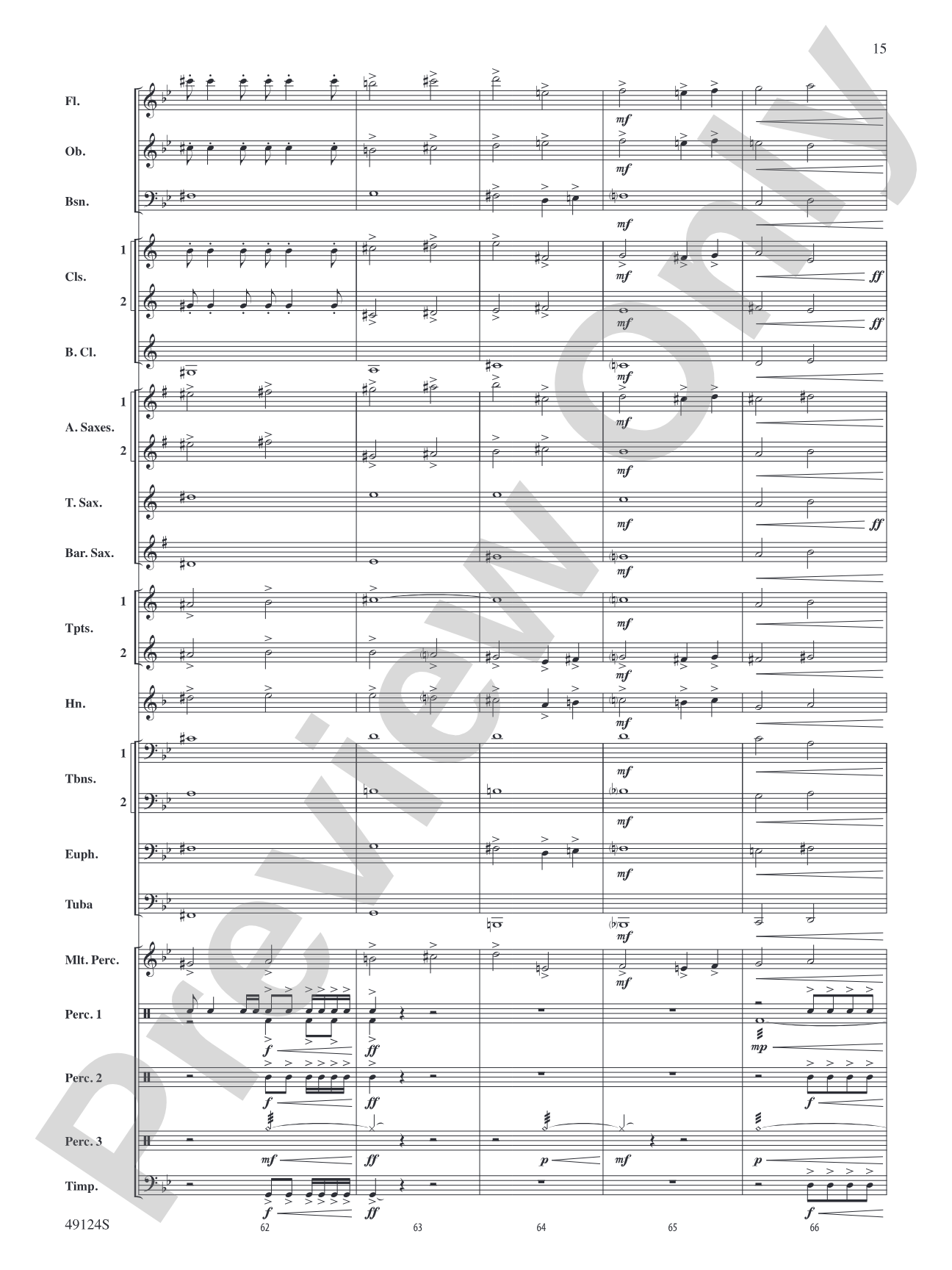 Beyond Reach: Concert Band Conductor Score & Parts
