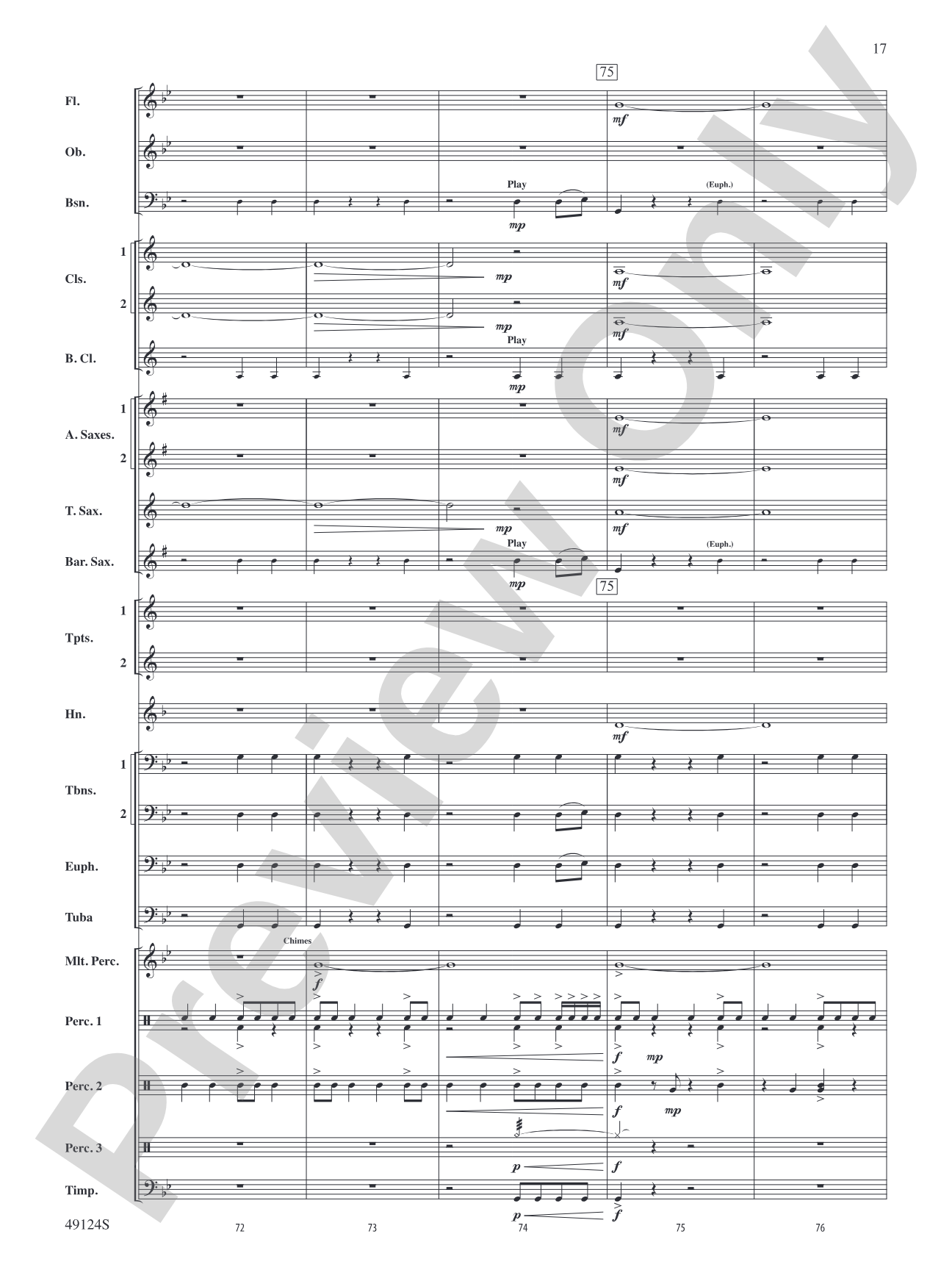 Beyond Reach: Concert Band Conductor Score & Parts