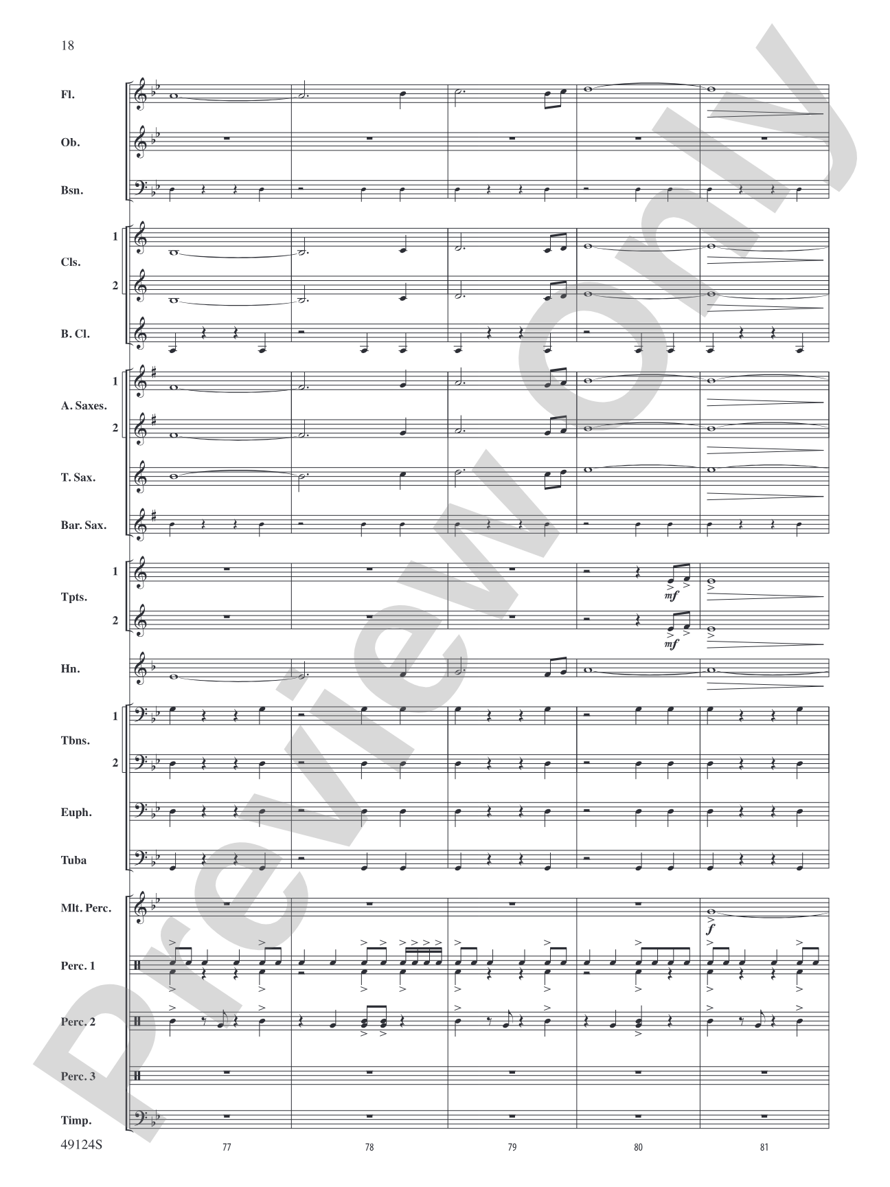 Beyond Reach: Concert Band Conductor Score & Parts