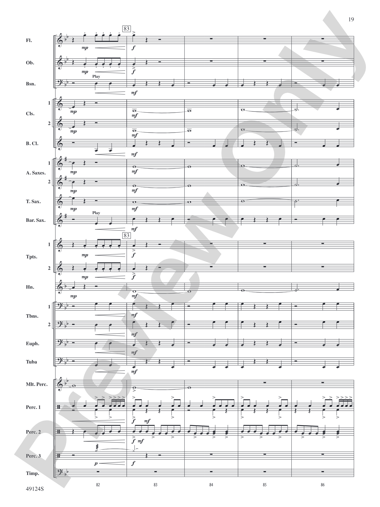 Beyond Reach: Concert Band Conductor Score & Parts