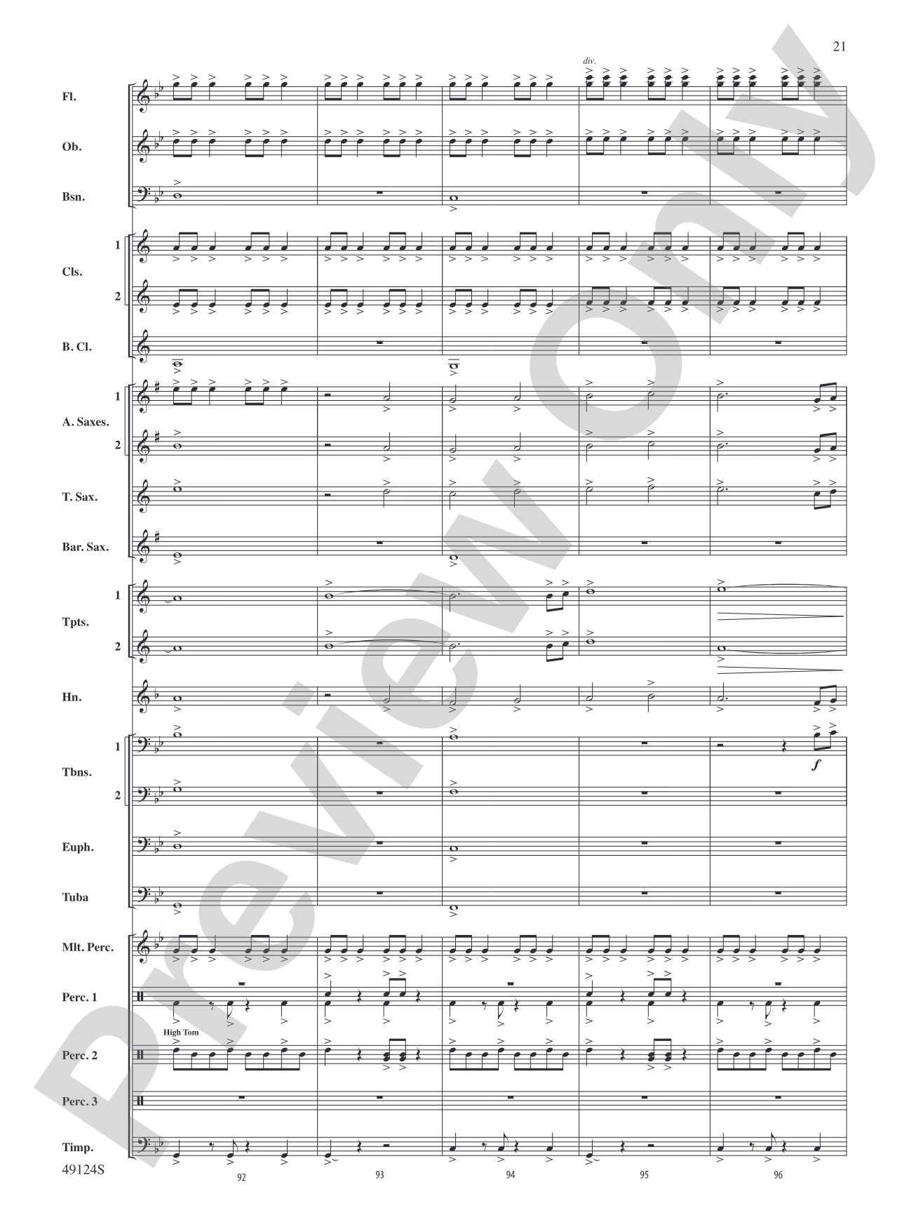 Beyond Reach: Concert Band Conductor Score & Parts