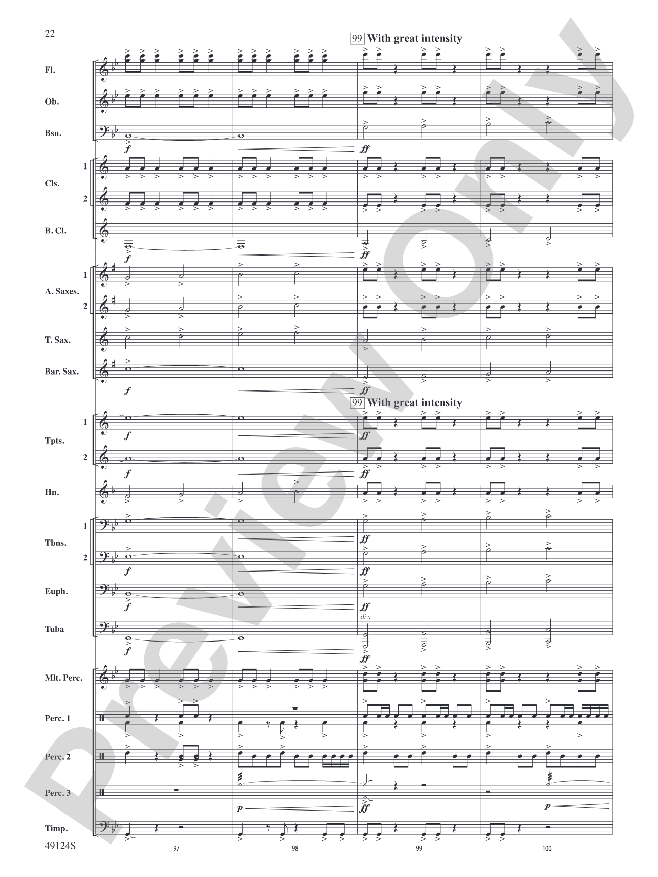 Beyond Reach: Concert Band Conductor Score & Parts