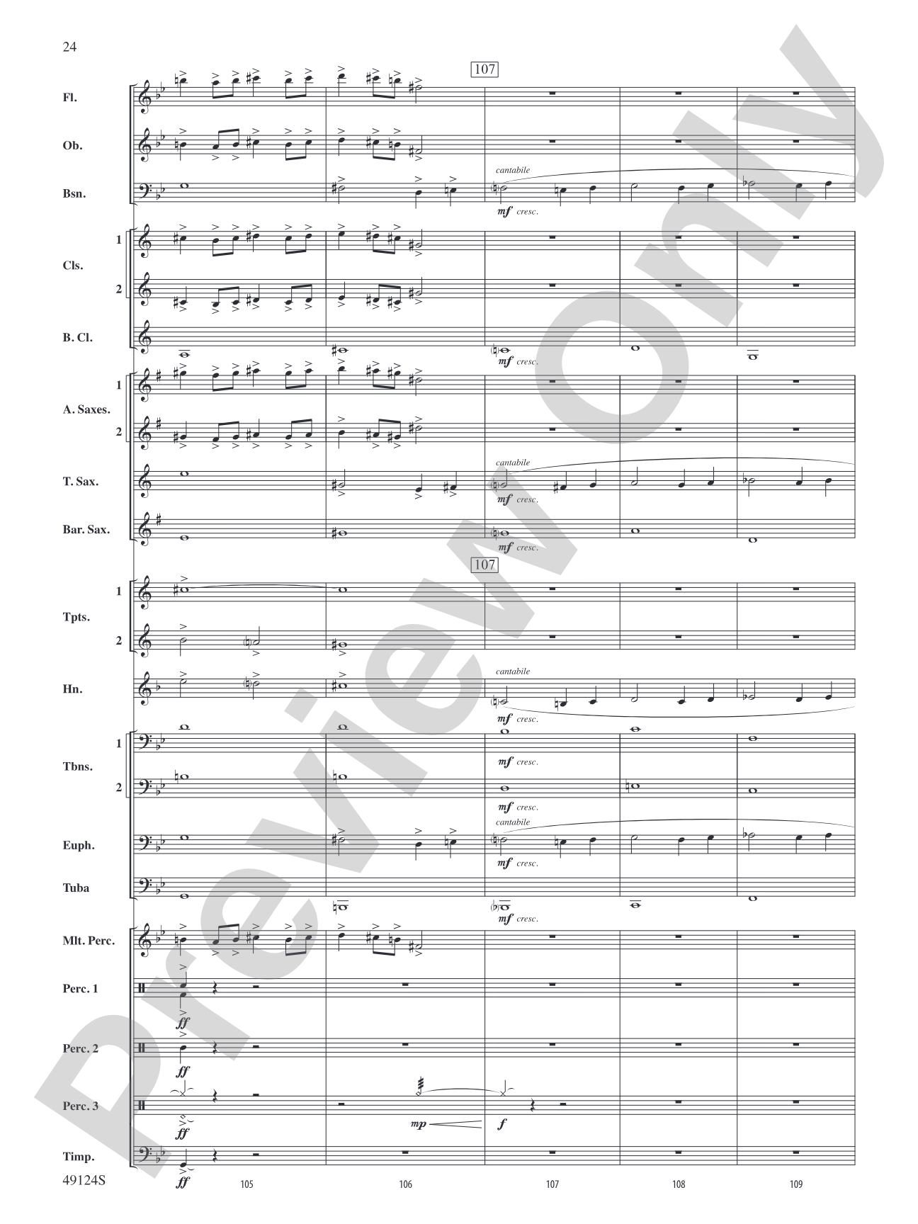 Beyond Reach: Concert Band Conductor Score & Parts