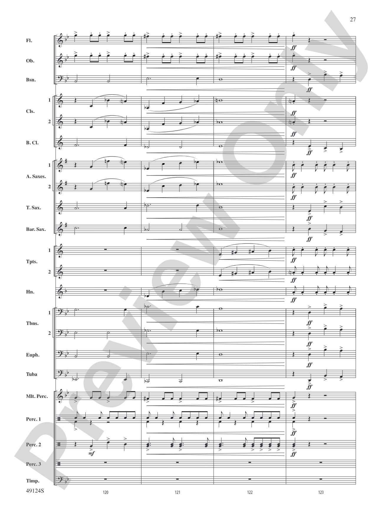 Beyond Reach: Concert Band Conductor Score & Parts