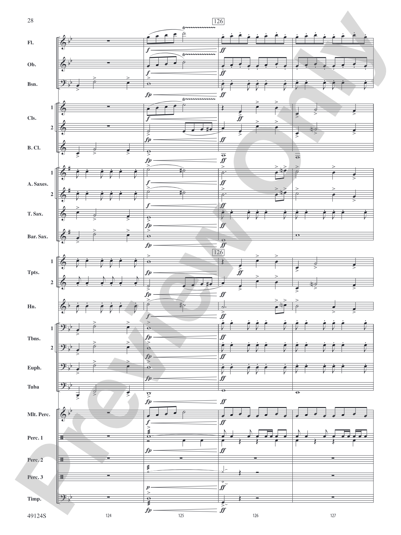 Beyond Reach: Concert Band Conductor Score & Parts