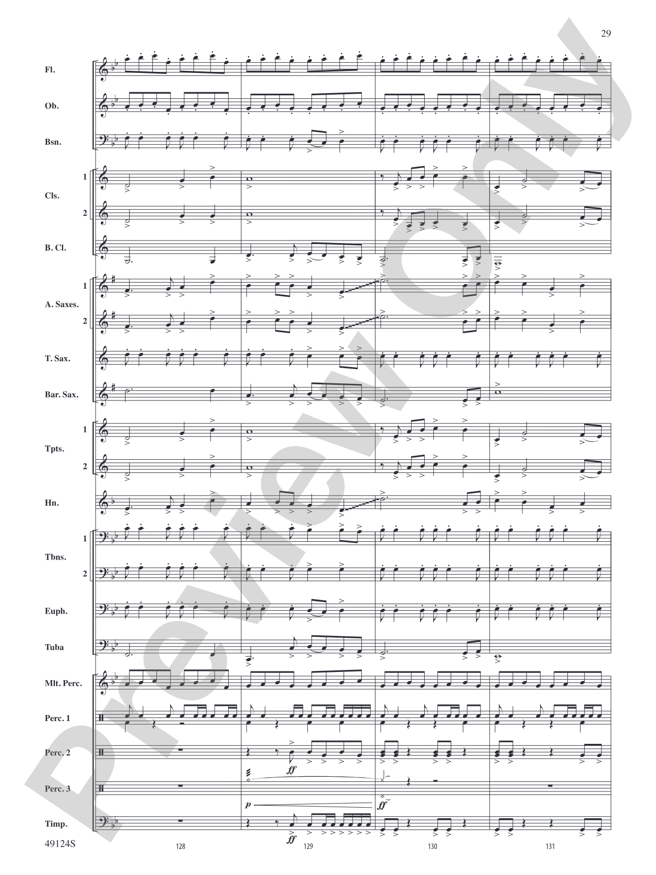 Beyond Reach: Concert Band Conductor Score & Parts