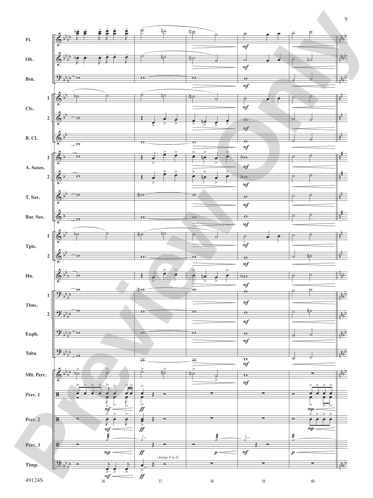 Beyond Reach: Concert Band Conductor Score & Parts