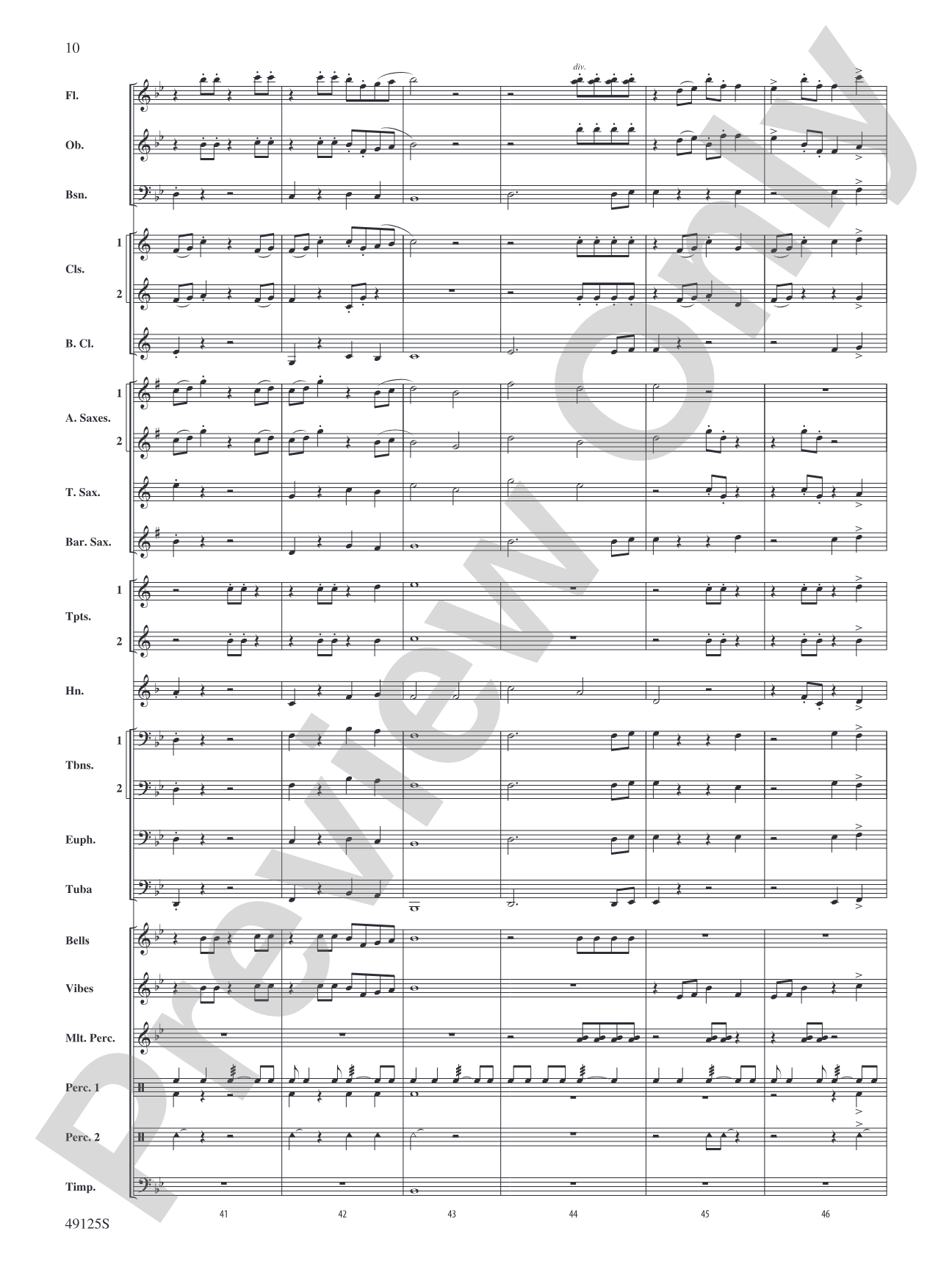 The Lighthouse Keeps Watch: Concert Band Conductor Score & Parts