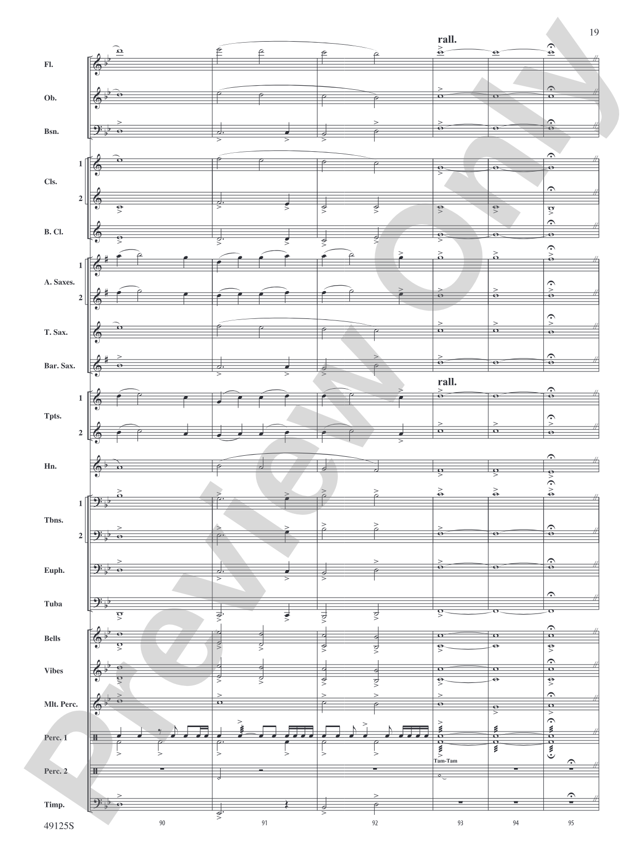 The Lighthouse Keeps Watch: Concert Band Conductor Score & Parts