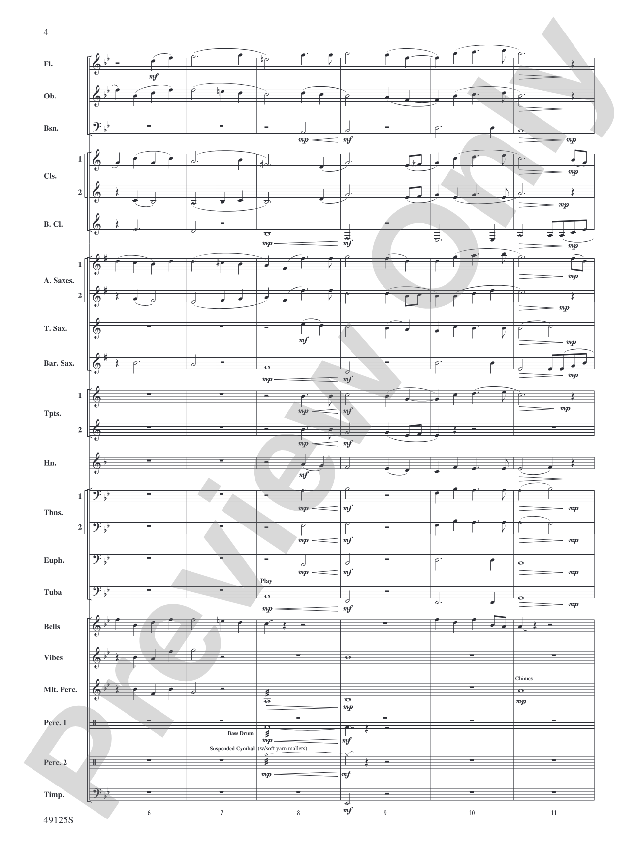 The Lighthouse Keeps Watch: Concert Band Conductor Score & Parts