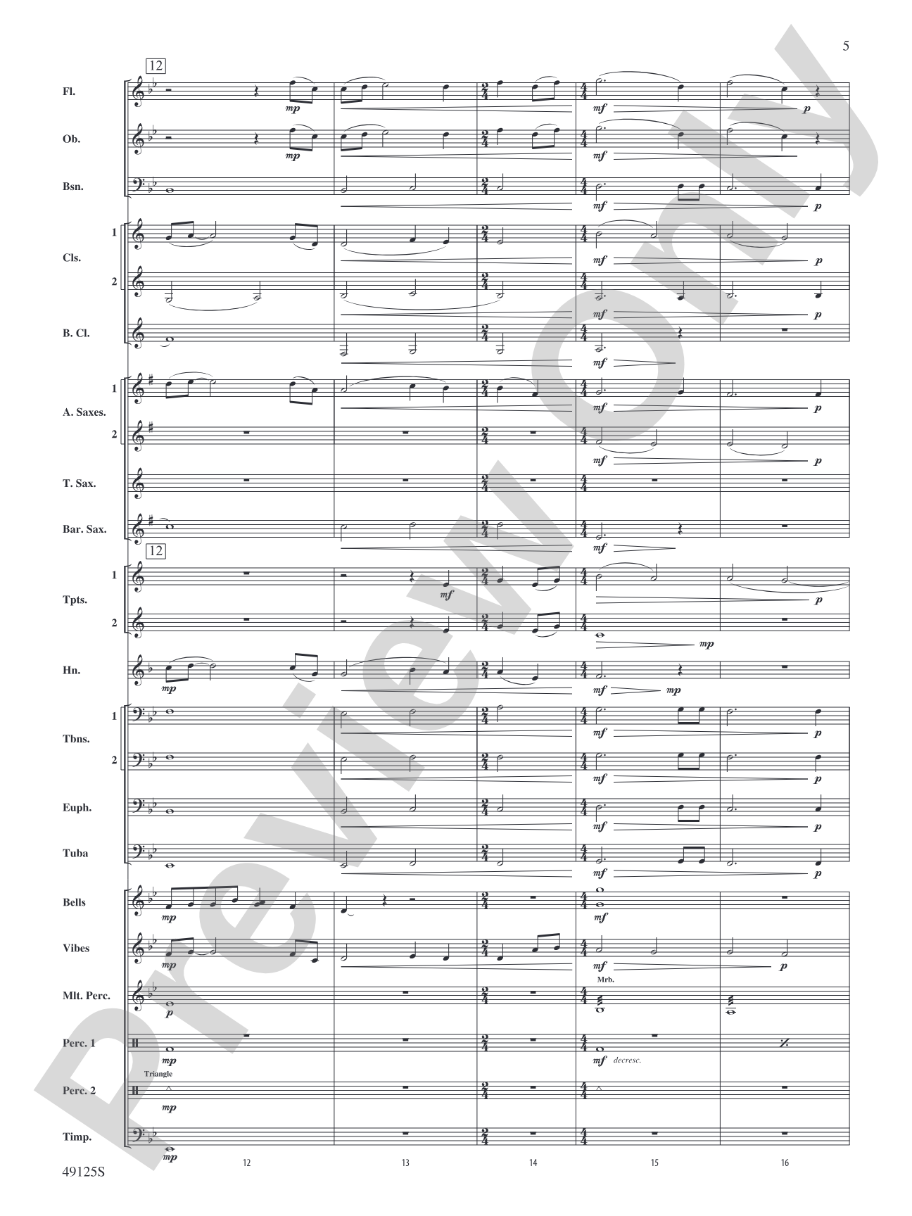The Lighthouse Keeps Watch: Concert Band Conductor Score & Parts
