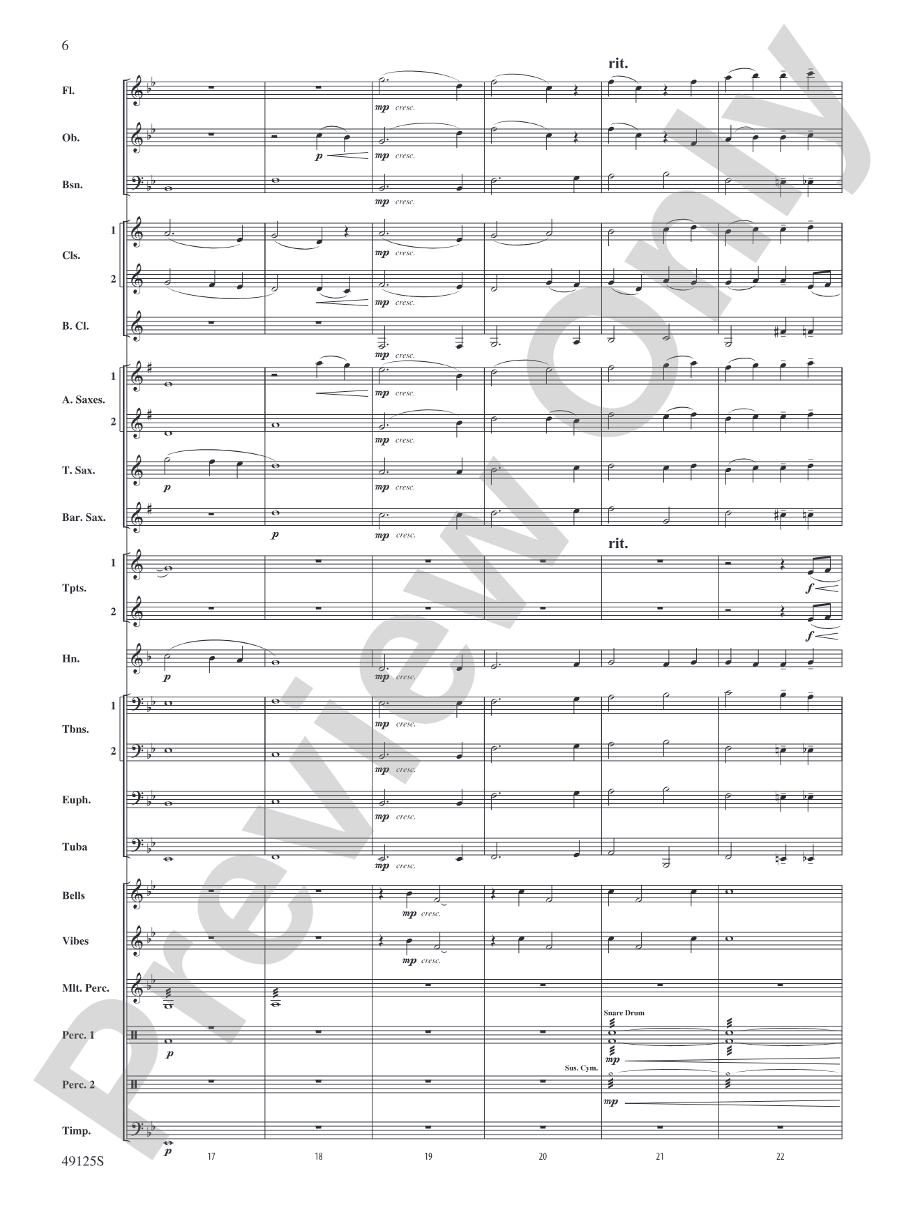 The Lighthouse Keeps Watch: Concert Band Conductor Score & Parts