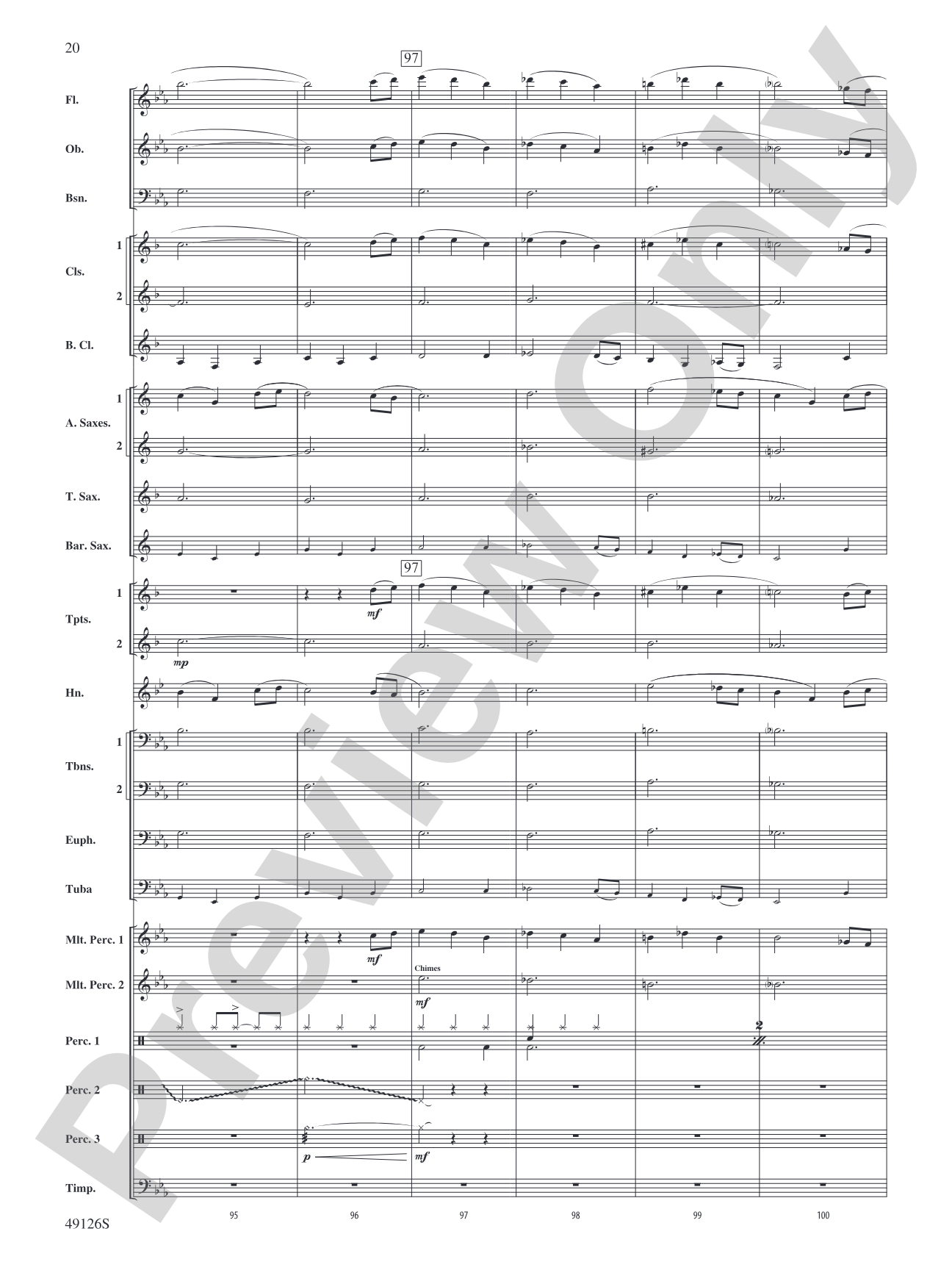 Impetus: Concert Band Conductor Score & Parts