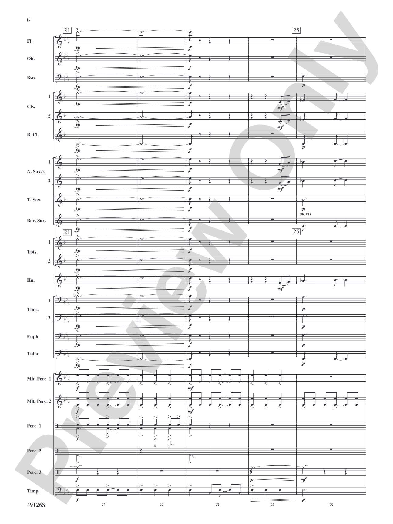 Impetus: Concert Band Conductor Score & Parts