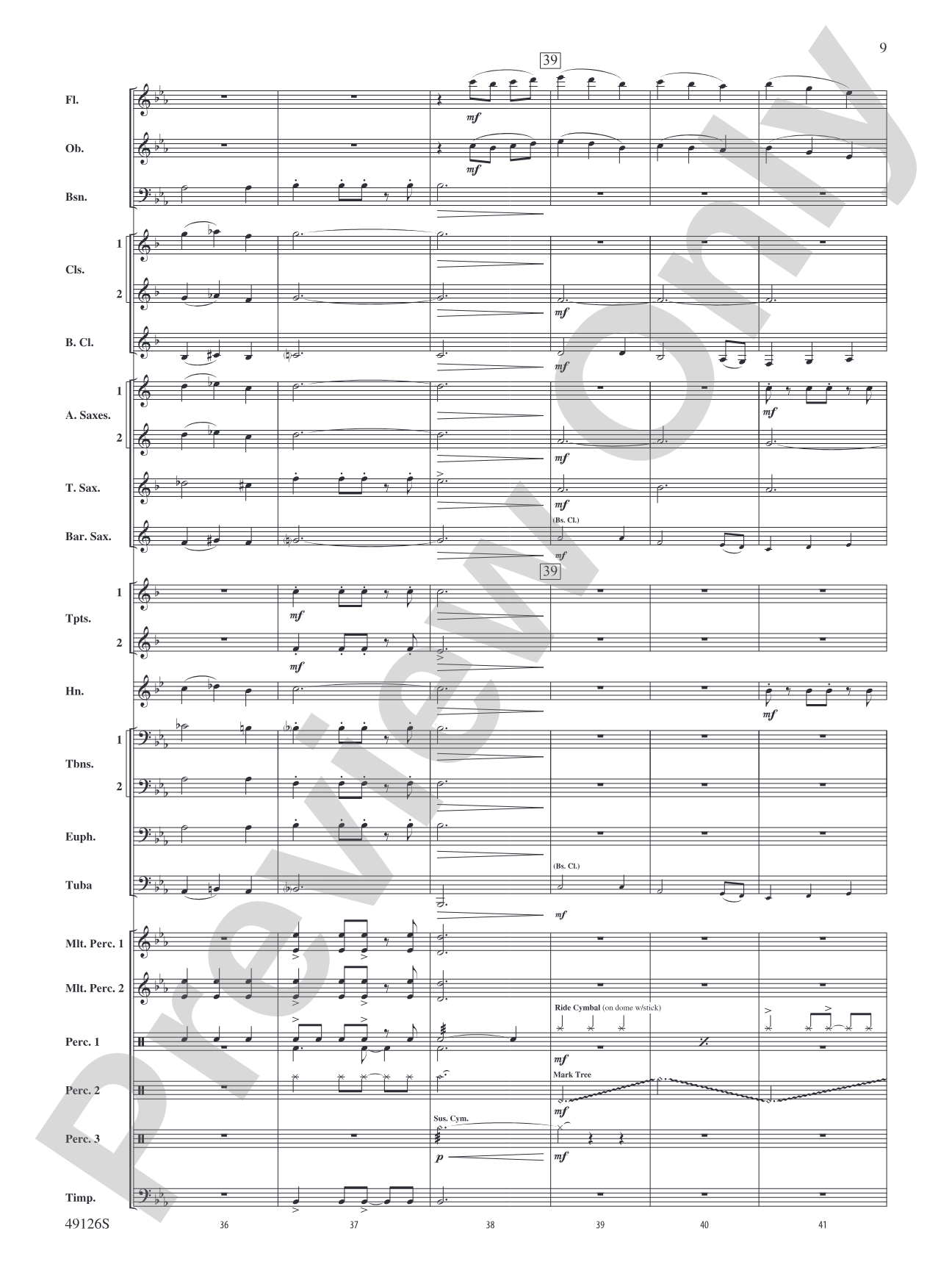 Impetus: Concert Band Conductor Score & Parts