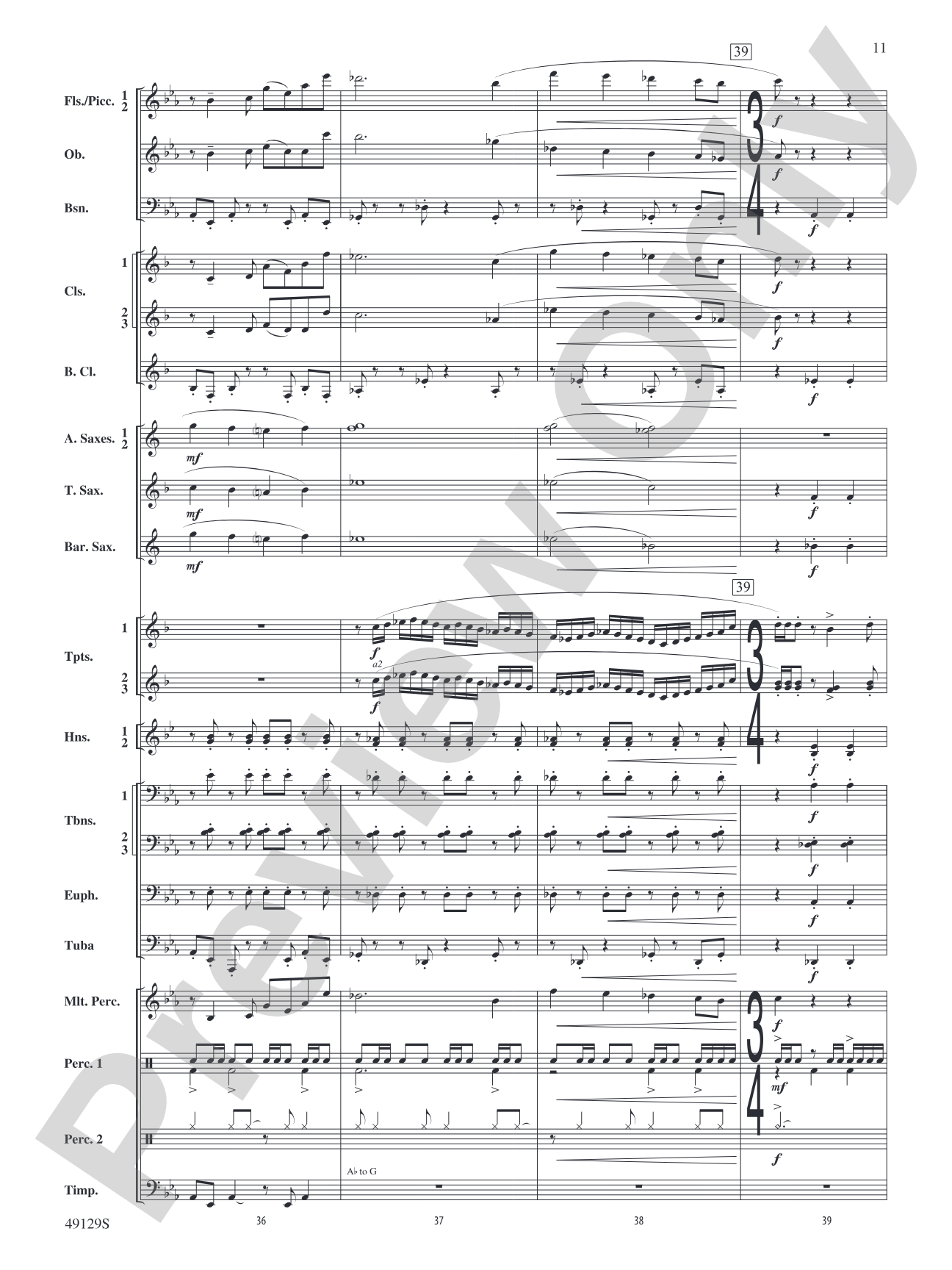 Magic City Montage: Concert Band Conductor Score & Parts