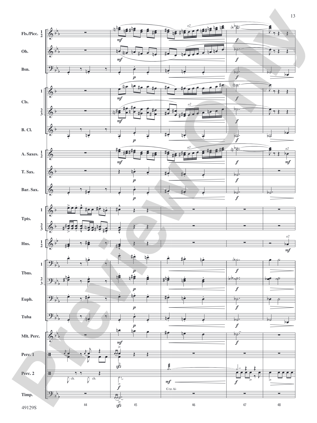 Magic City Montage: Concert Band Conductor Score & Parts
