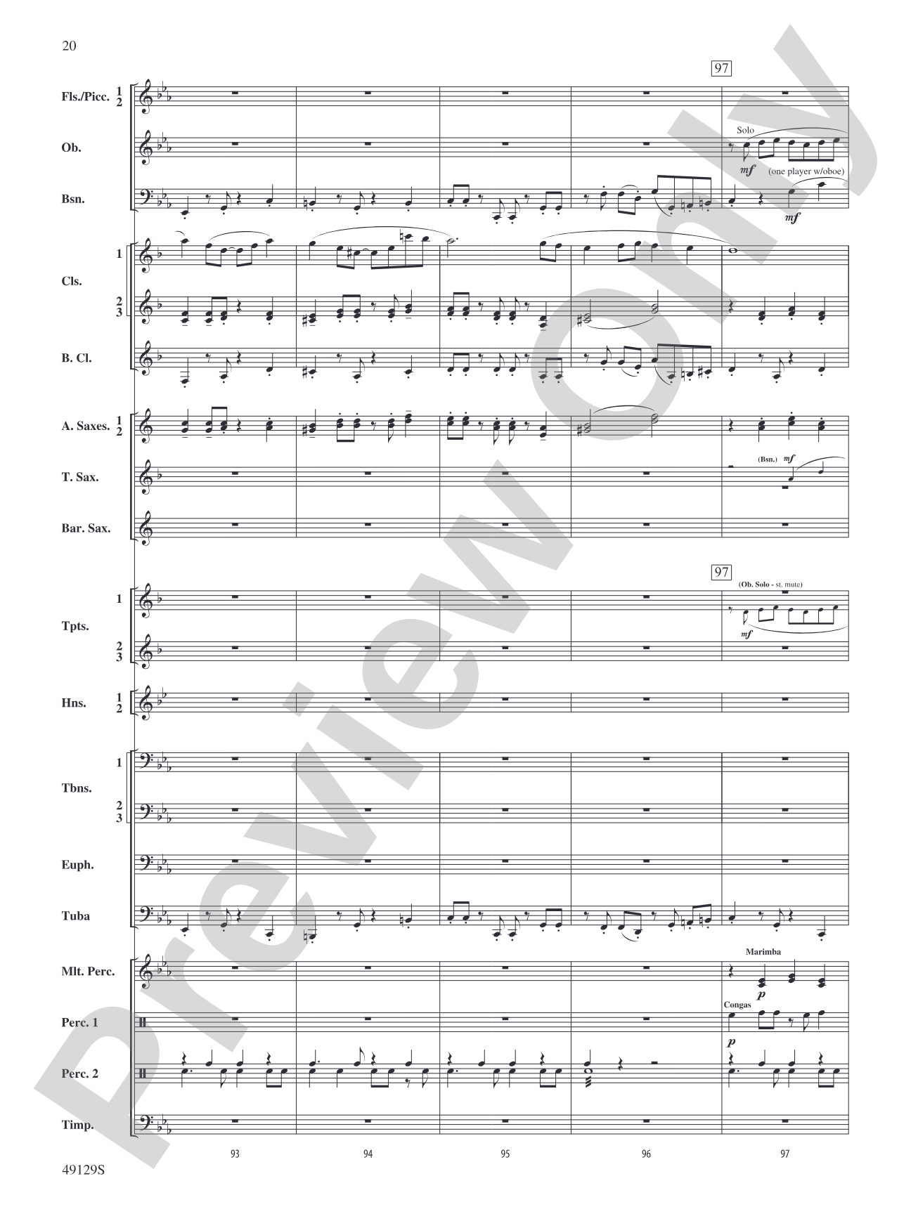 Magic City Montage: Concert Band Conductor Score & Parts