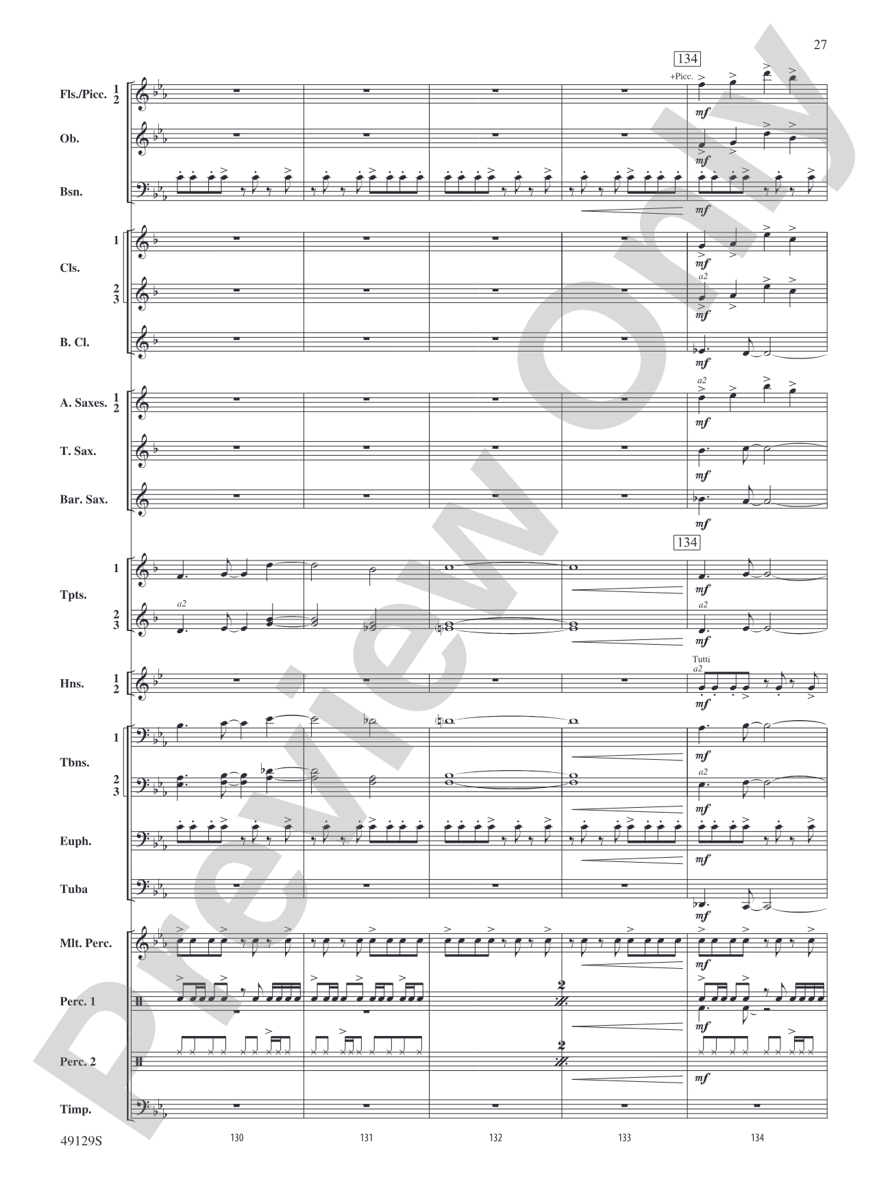 Magic City Montage: Concert Band Conductor Score & Parts