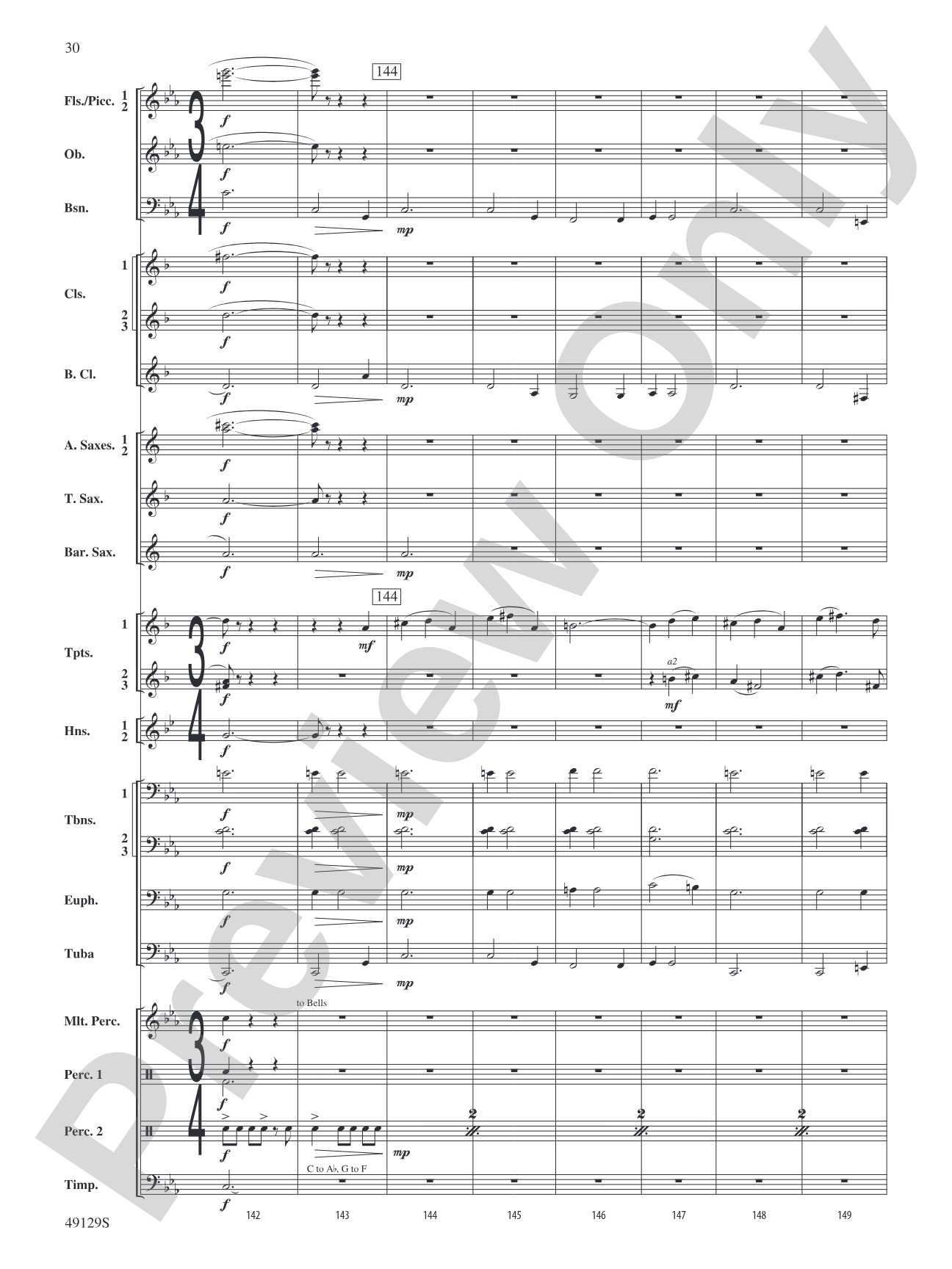 Magic City Montage: Concert Band Conductor Score & Parts