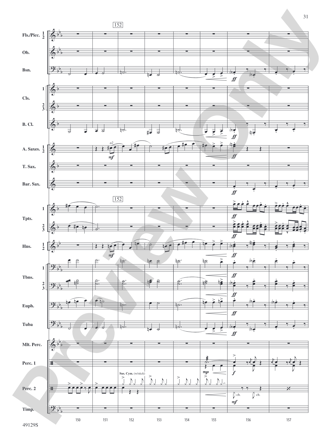 Magic City Montage: Concert Band Conductor Score & Parts