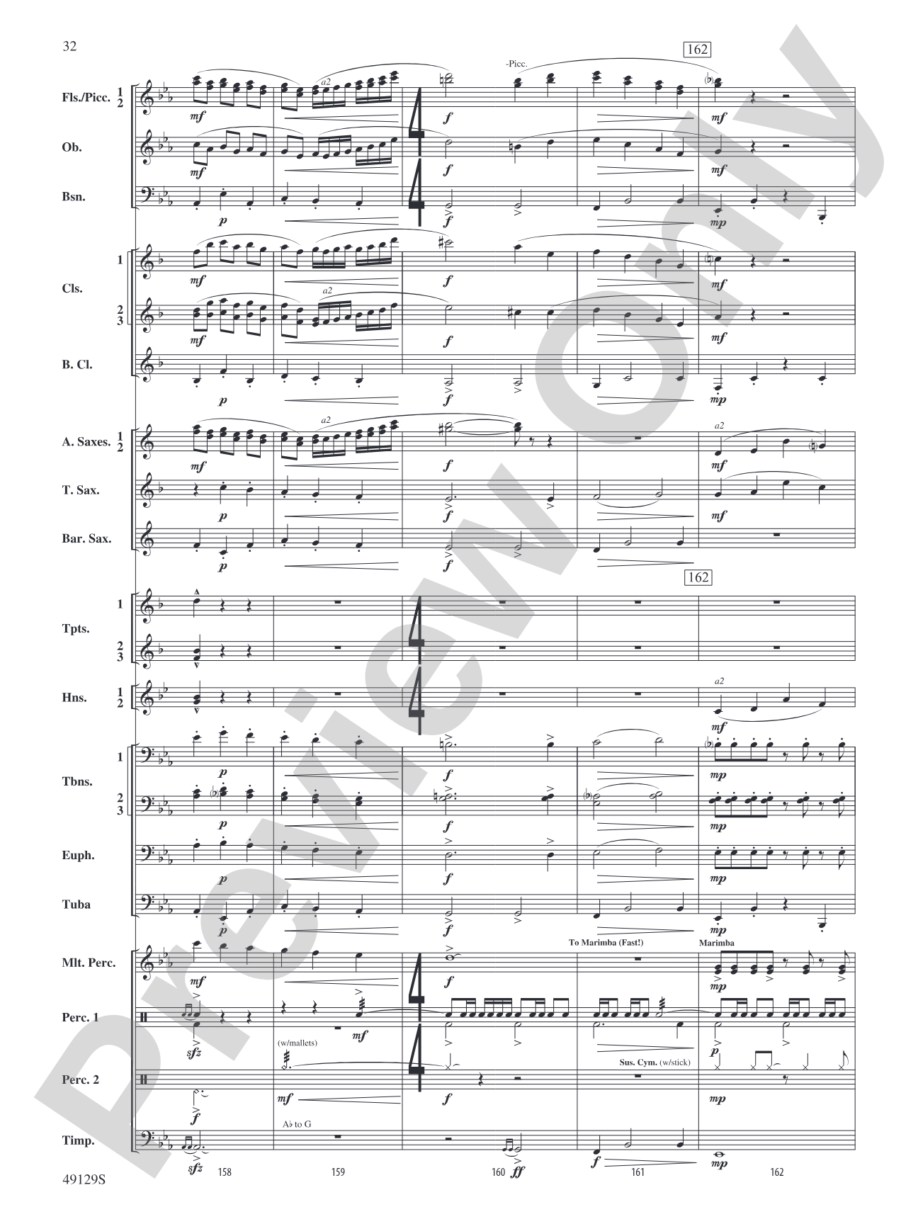 Magic City Montage: Concert Band Conductor Score & Parts